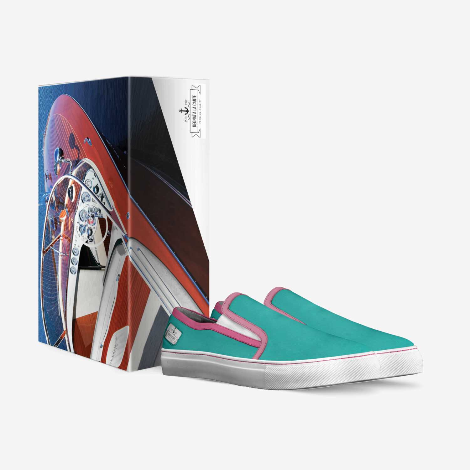 Deonat'a La Carte custom made in Italy shoes by Trabe | Box view