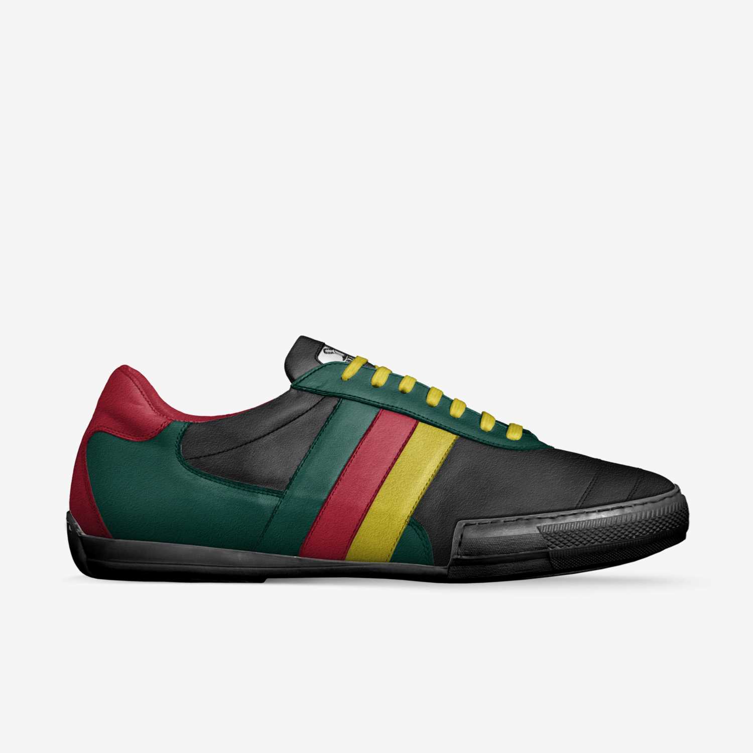 PRIDE custom made in Italy shoes by Larry Demarcus Hill | Side view