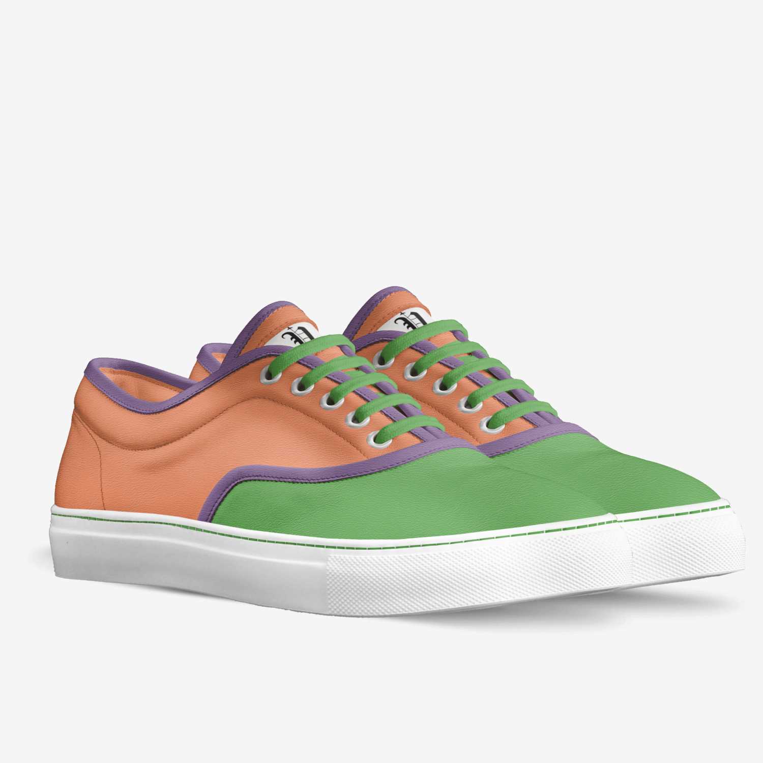 vics 80s montosh custom made in Italy shoes by Brayden Murphy | Double view
