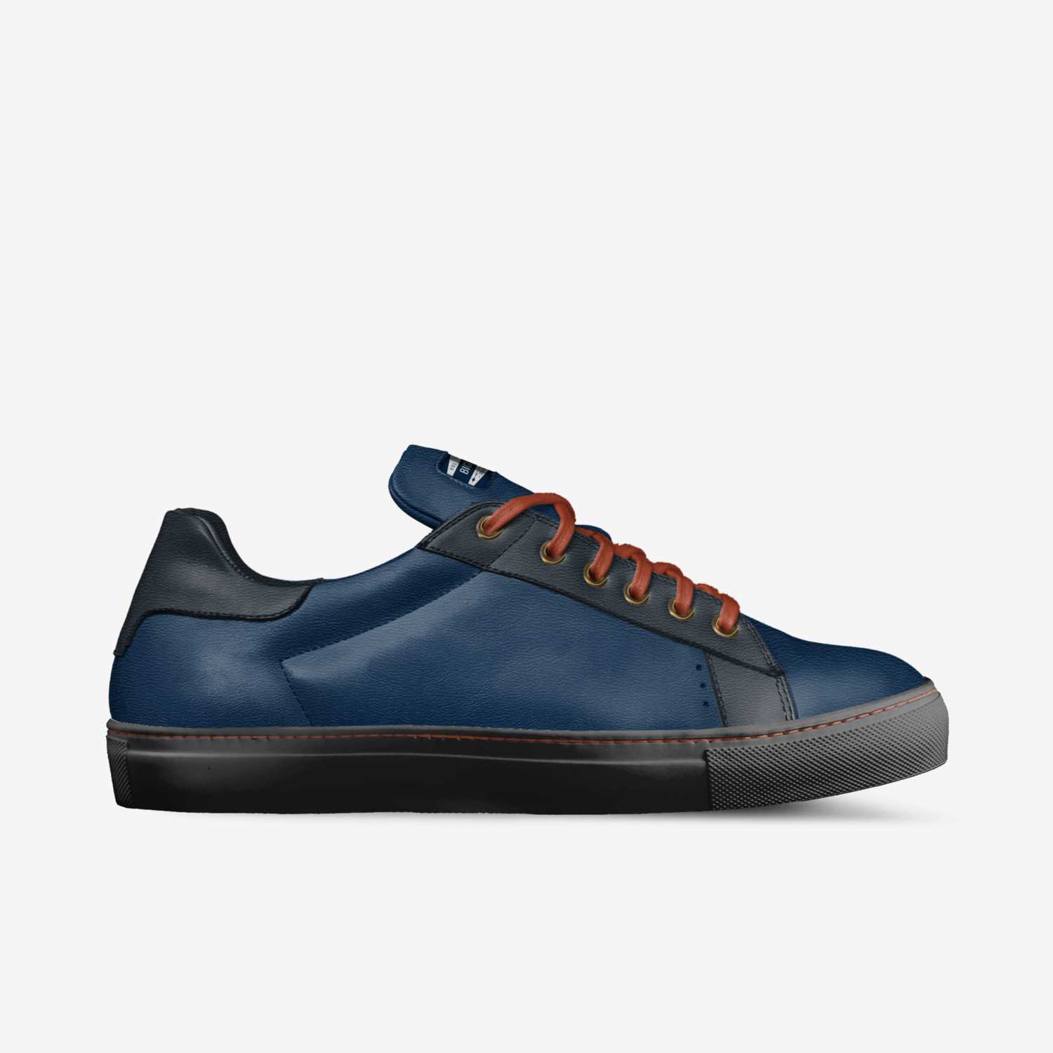 Frosty custom made in Italy shoes by Allie | Side view