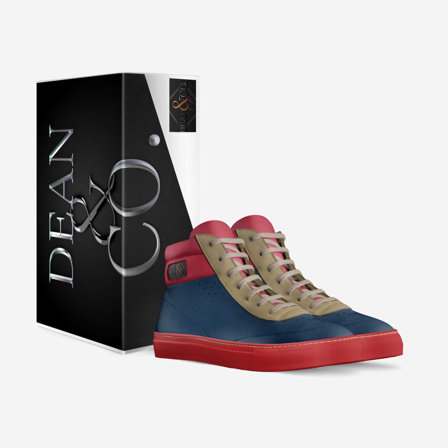 Fres Indigo custom made in Italy shoes by Rondell Dean | Box view