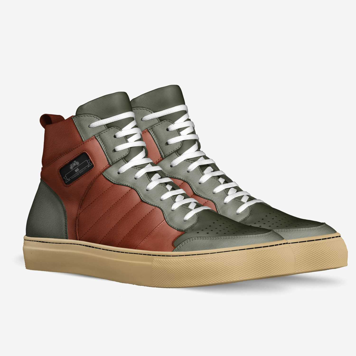 MJs custom made in Italy shoes by Mia J | Double view