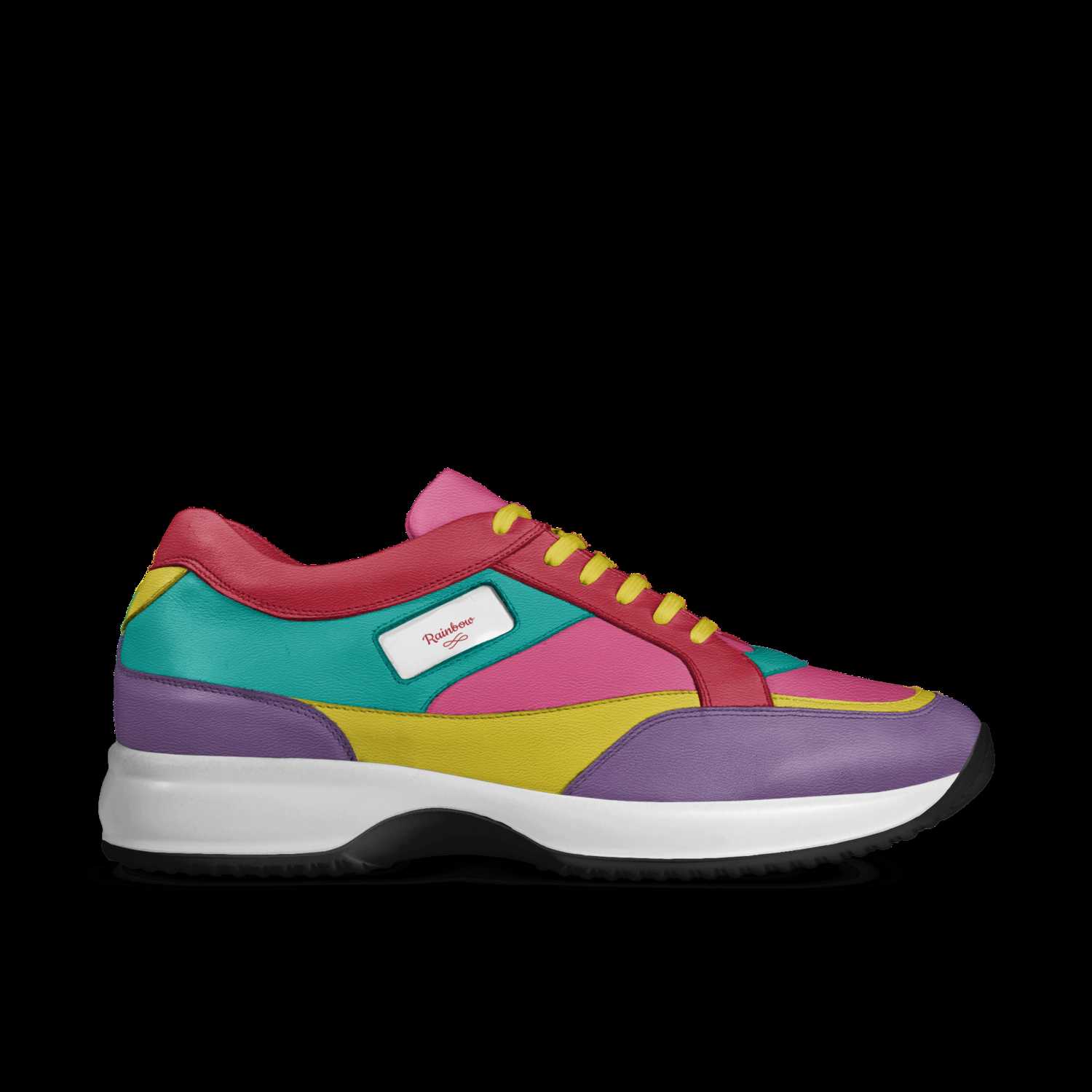 custom rainbow shoes