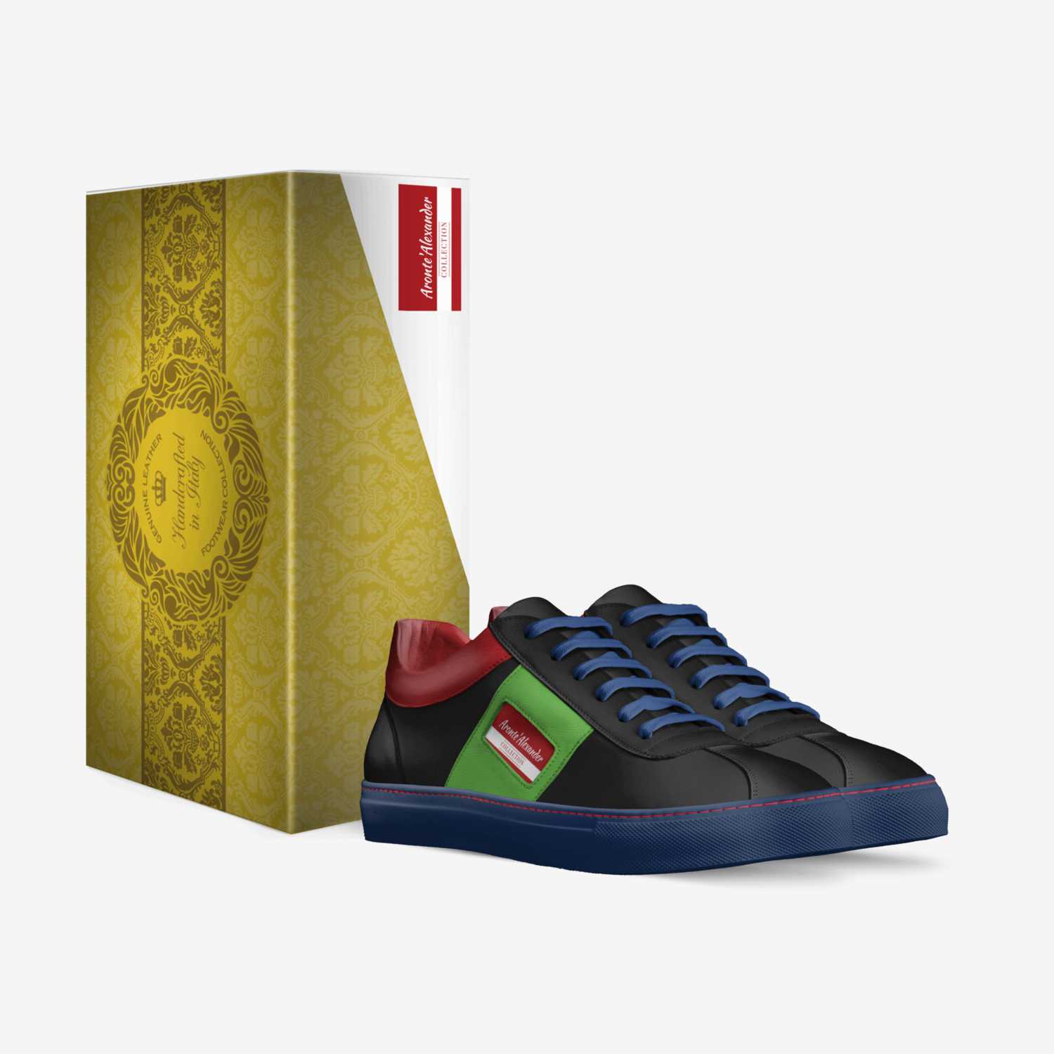Aronte'Alexander custom made in Italy shoes by Dendric Holland | Box view