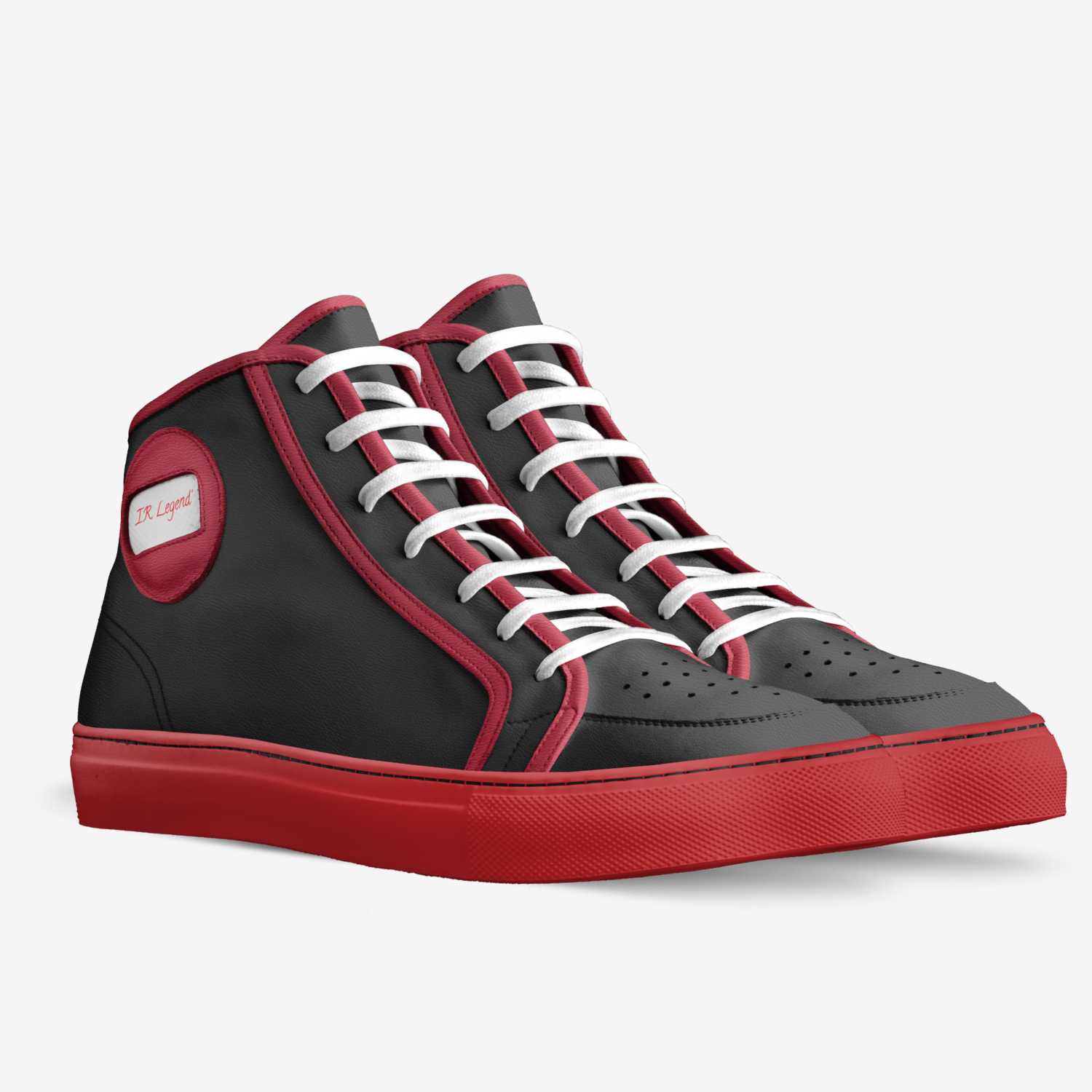 IR Legend's custom made in Italy shoes by Isaac Richards | Double view