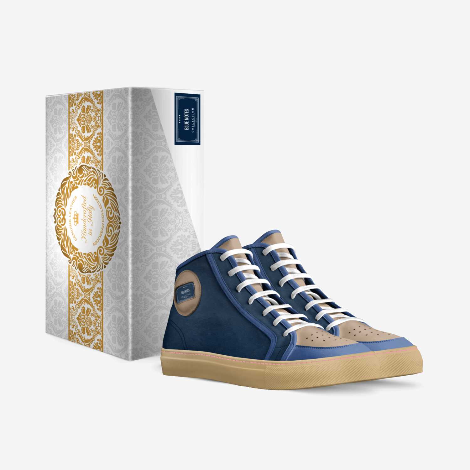 Blue Note$ custom made in Italy shoes by Taylor Made | Box view