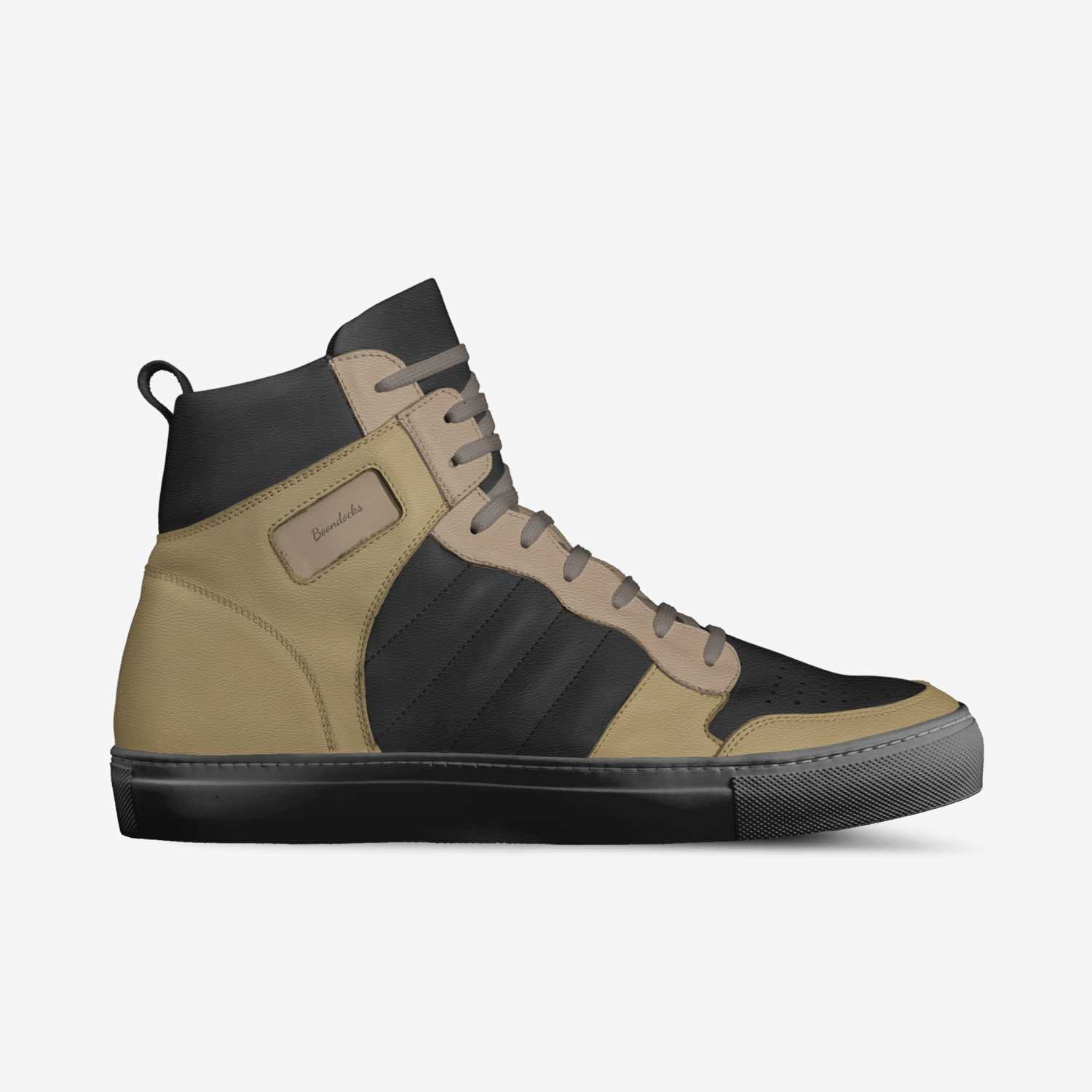 Boondocks custom made in Italy shoes by Sebastian Male Guerrero | Side view