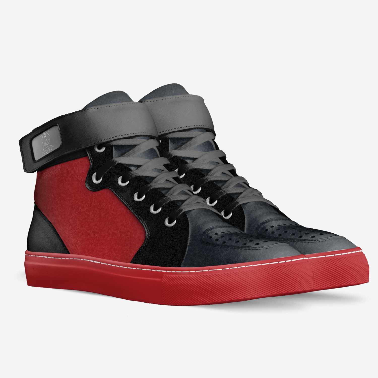 Lambo custom made in Italy shoes by Landon | Double view