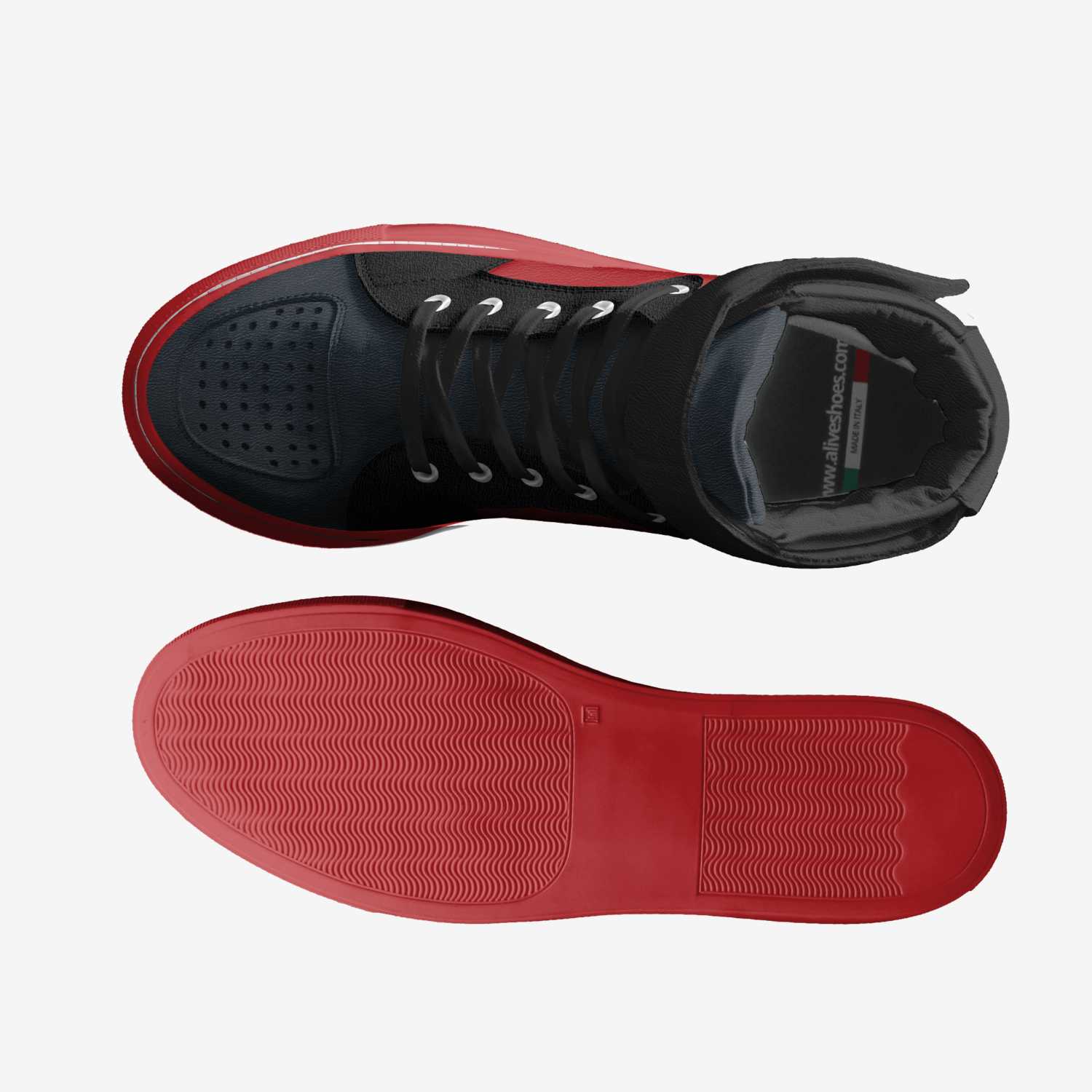 Lambo custom made in Italy shoes by Landon | Top view
