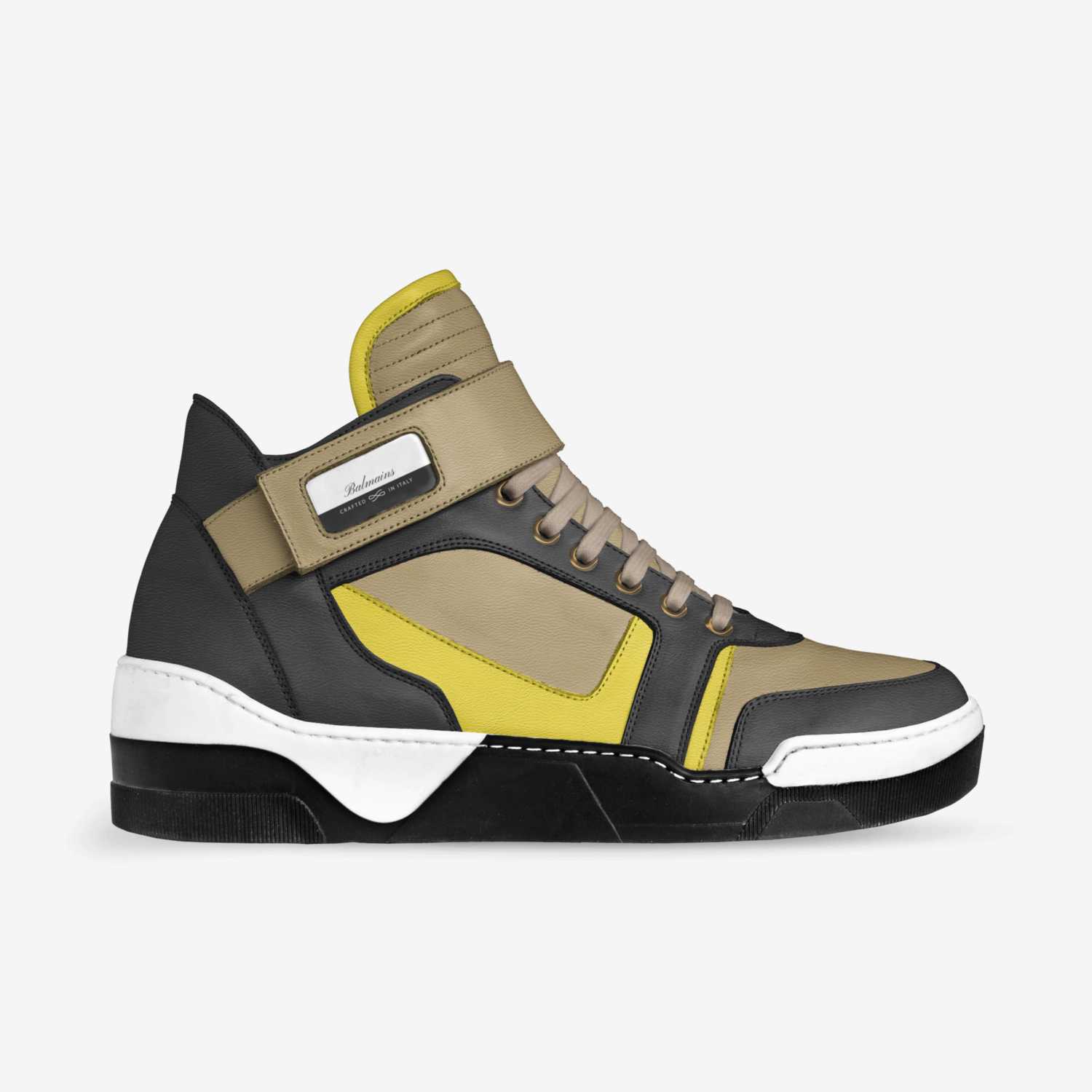 Balmains custom made in Italy shoes by Sebastian | Side view