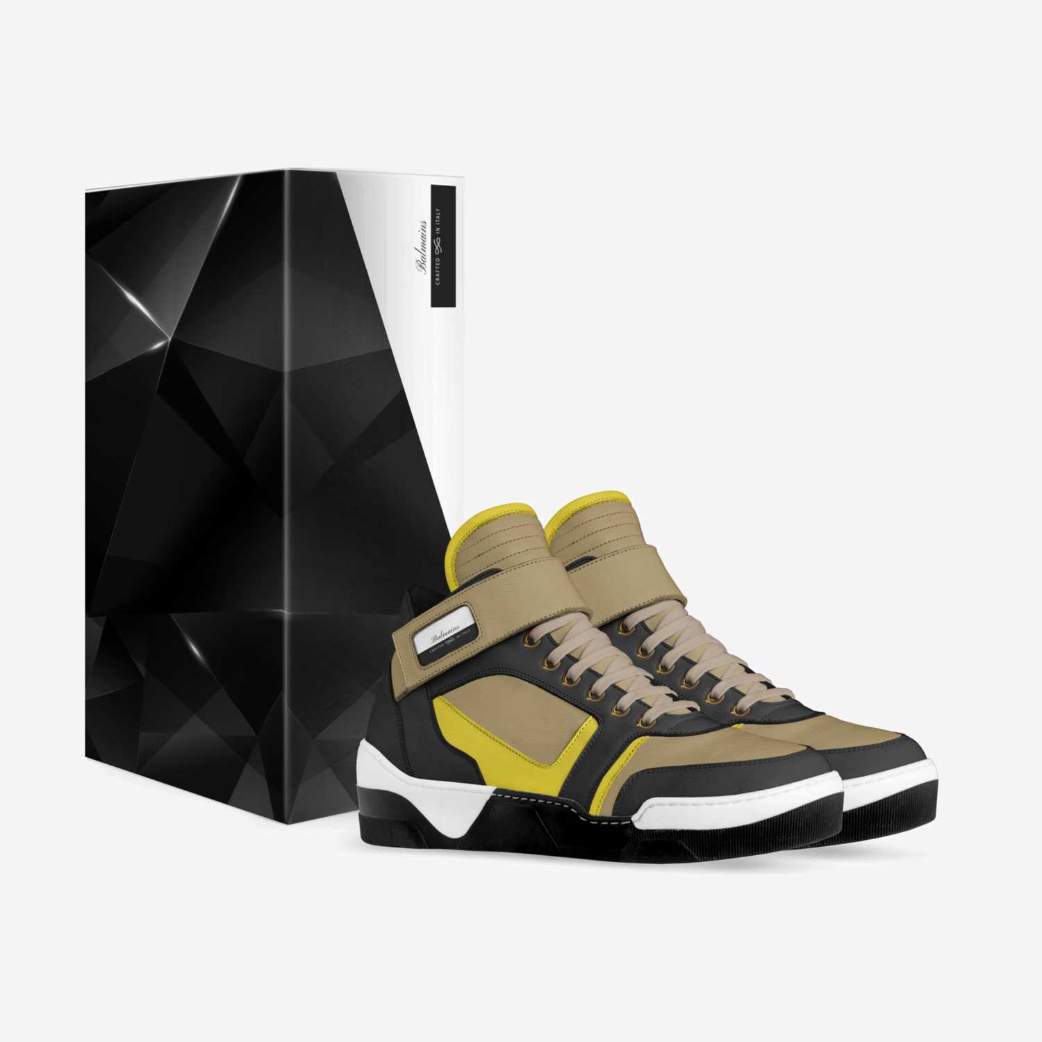 Balmains custom made in Italy shoes by Sebastian | Box view