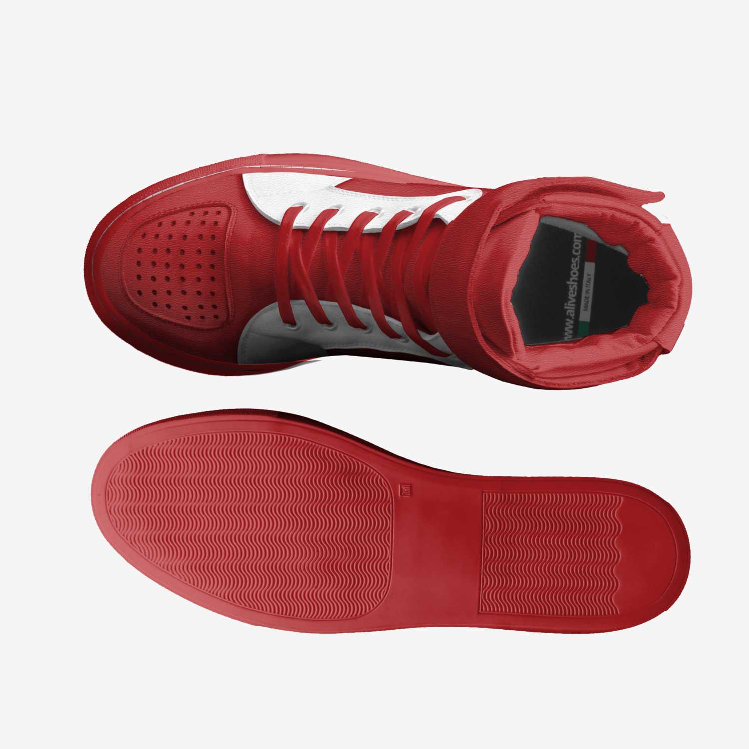 Lightsquad custom made in Italy shoes by David vandelft | Top view
