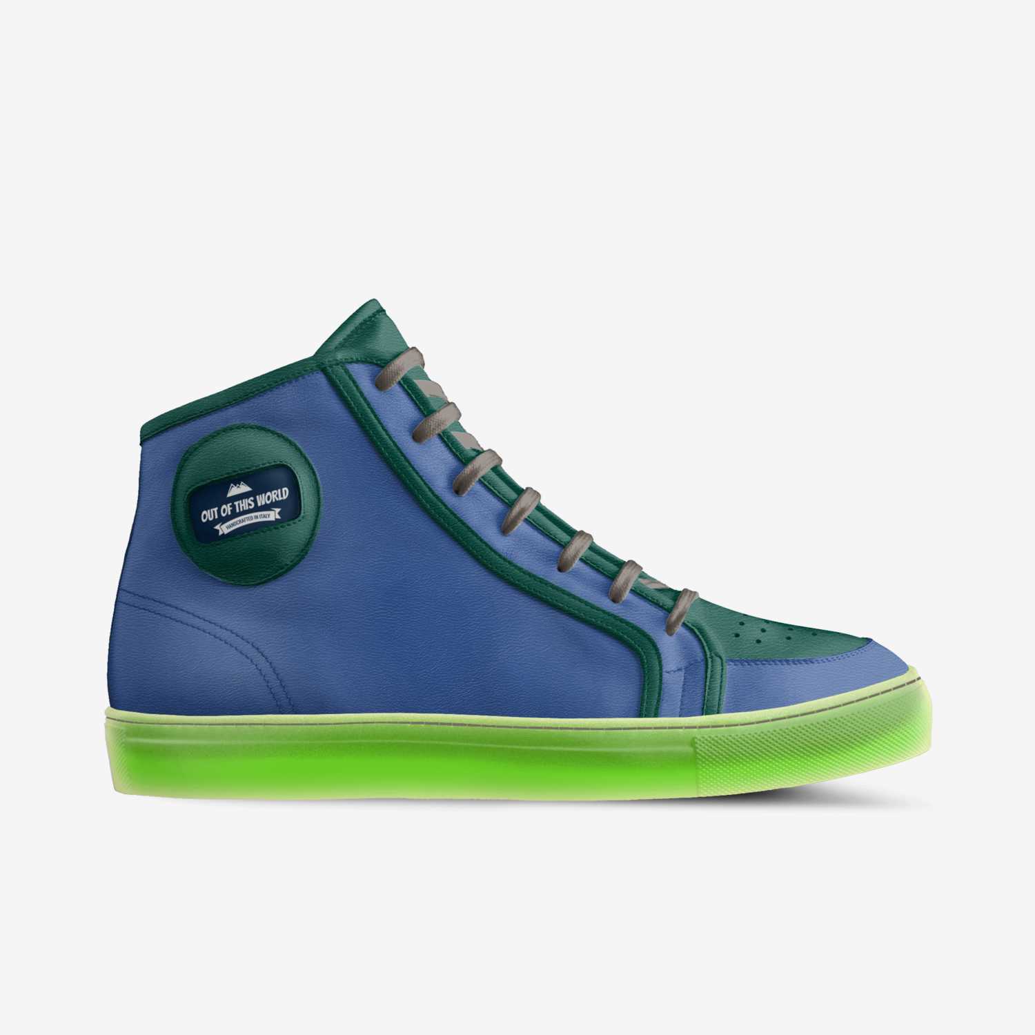 Out Of This World custom made in Italy shoes by Jacob Mayron King | Side view