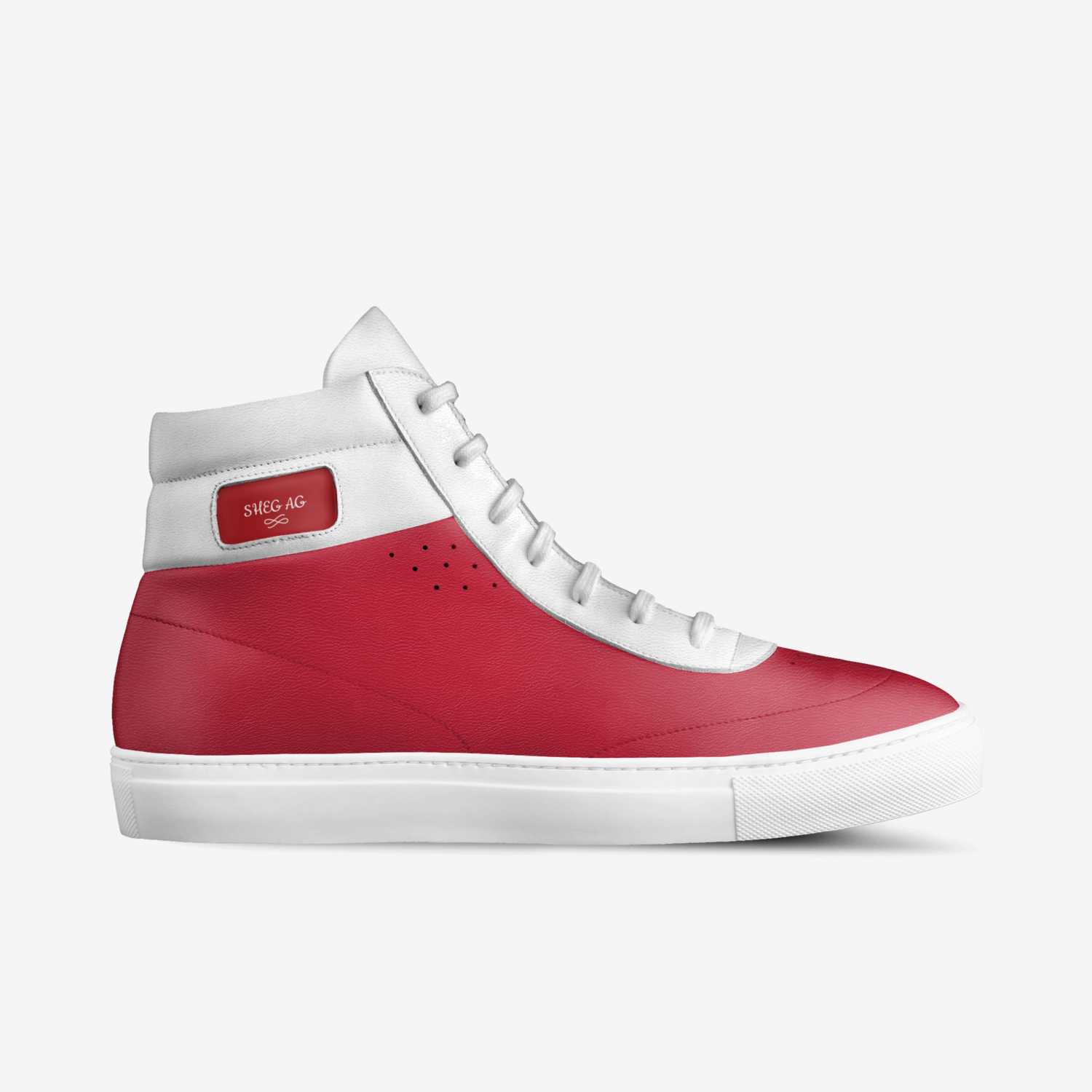 SHEG air gordon custom made in Italy shoes by Dylan Drottar | Side view