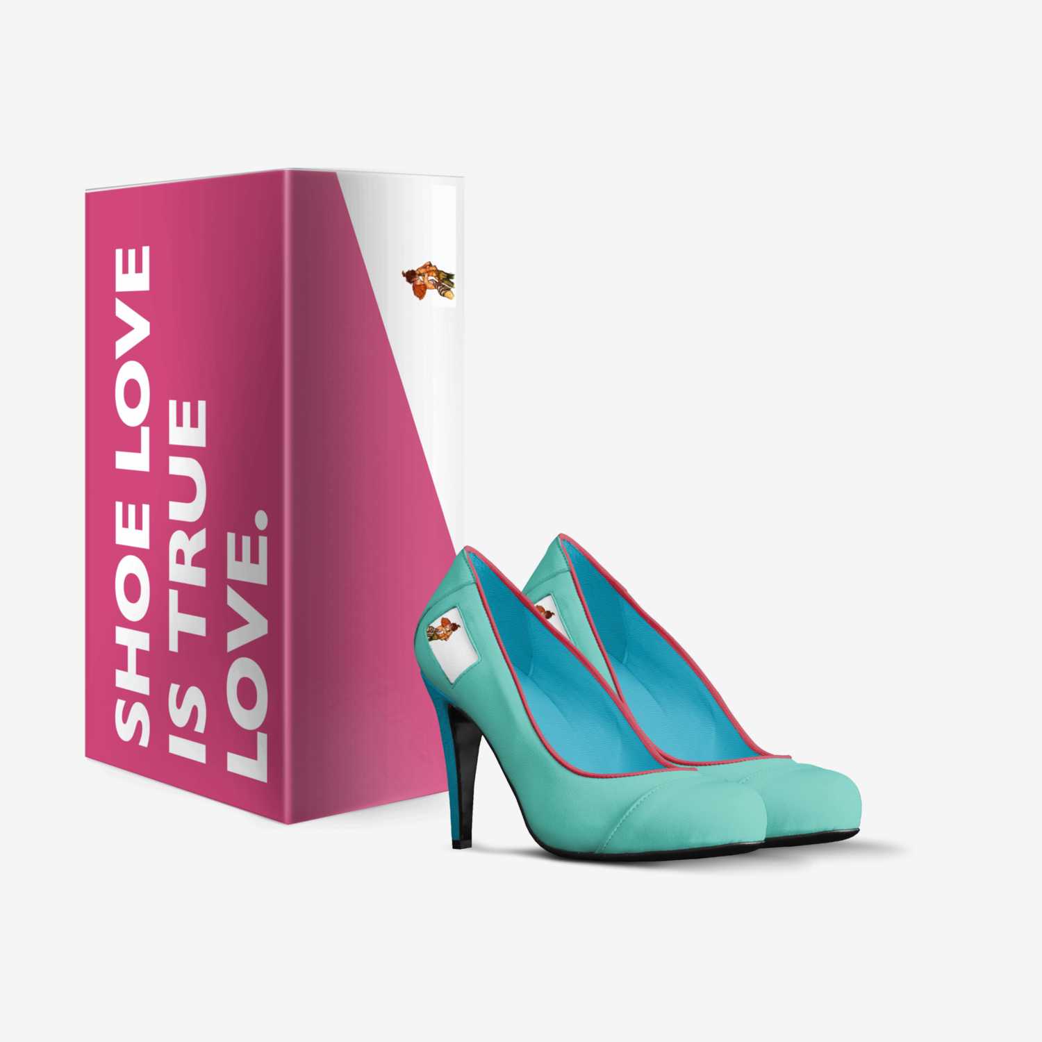 lovely custom made in Italy shoes by Katrina Harry | Box view