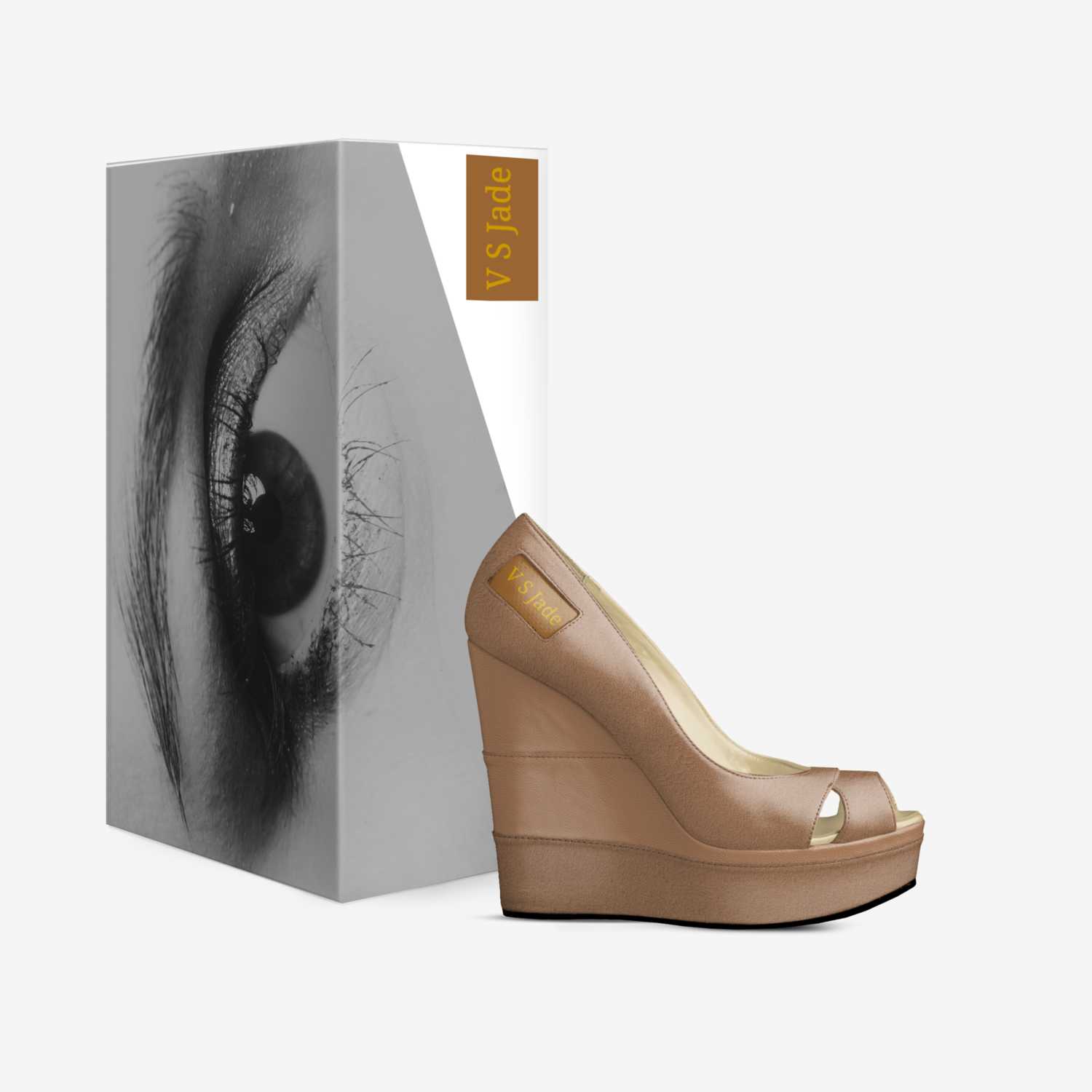 jade satin shoes