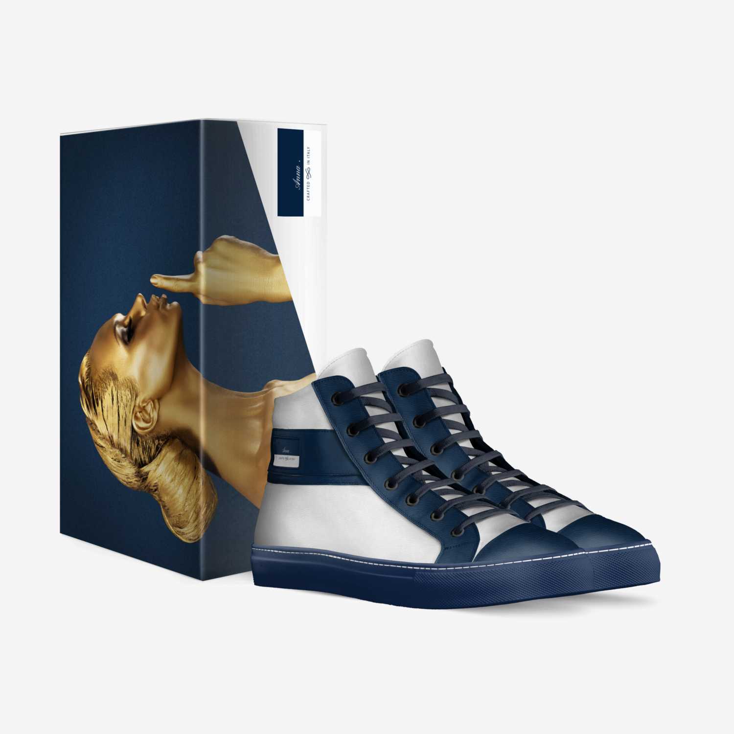 Anna . custom made in Italy shoes by Amber | Box view