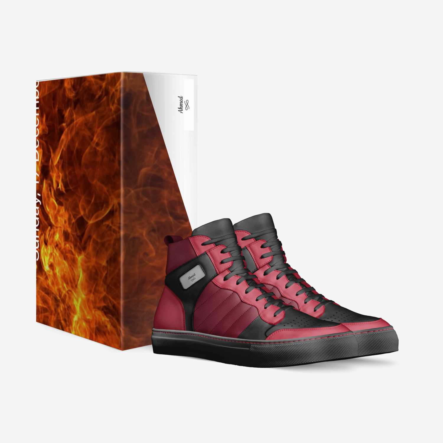 Ahmed custom made in Italy shoes by Ahmed Cassoo | Box view