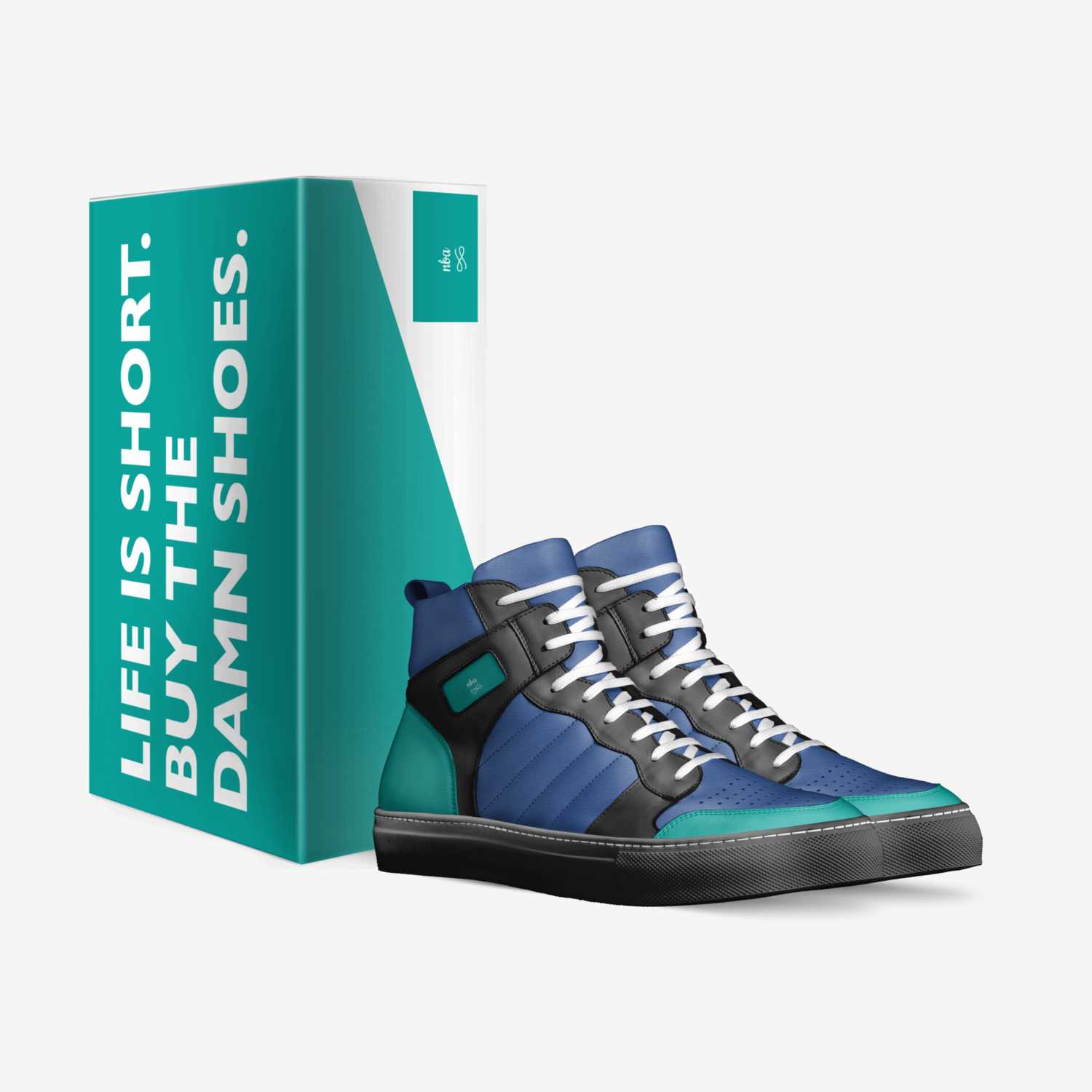 nba  custom made in Italy shoes by Jurosadi Reid | Box view