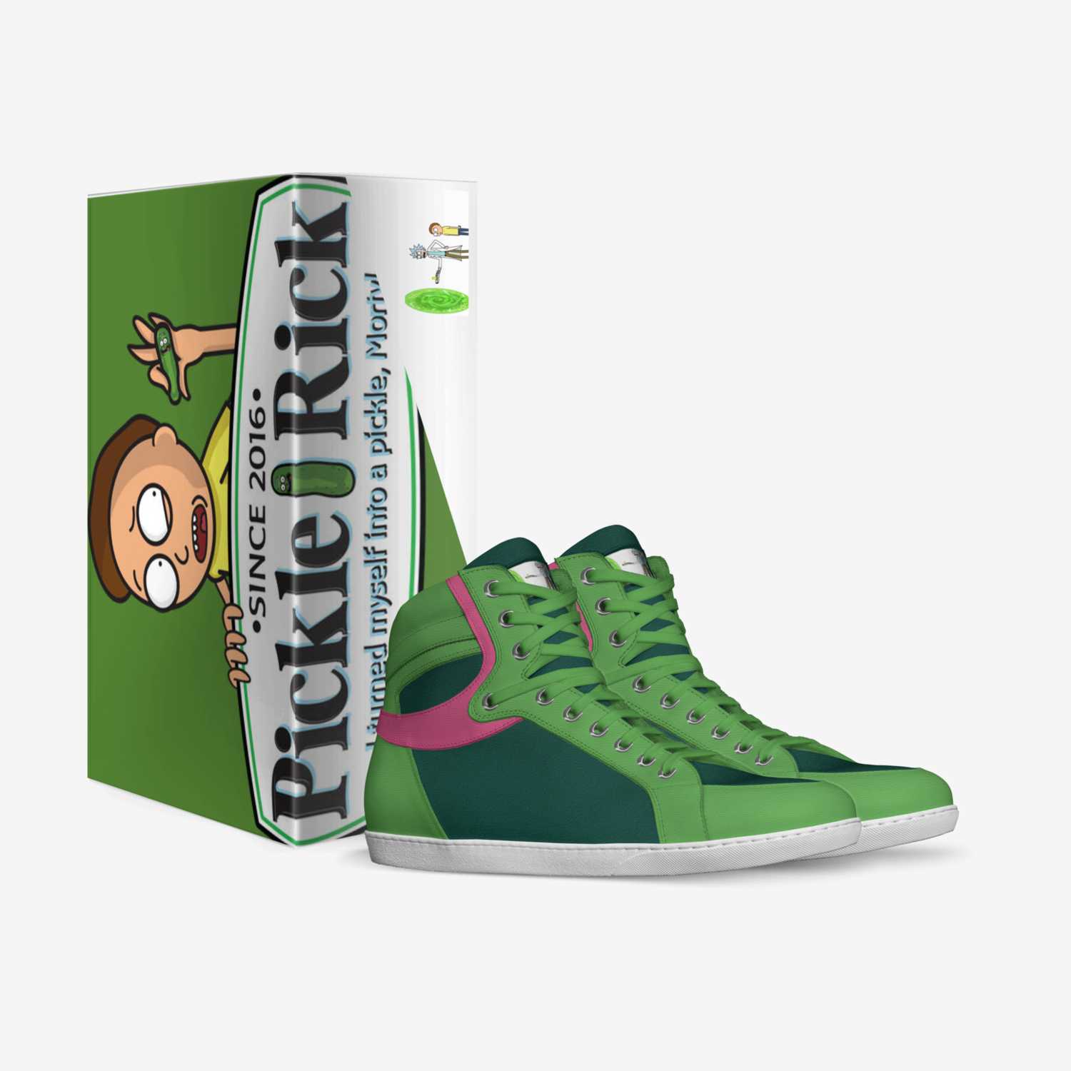 Pickle Rich custom made in Italy shoes by Richard Burgos | Box view