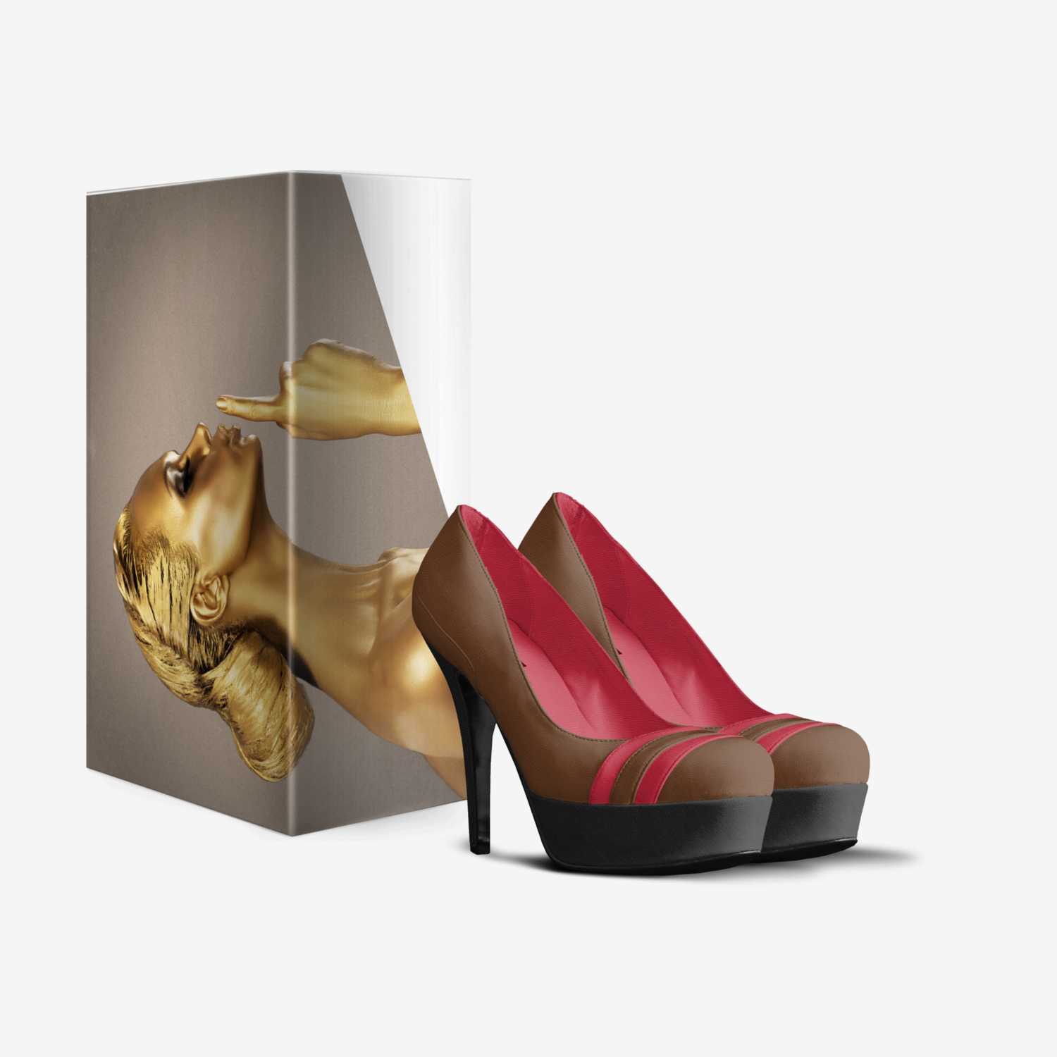 Вікуся custom made in Italy shoes by Law Alain | Box view