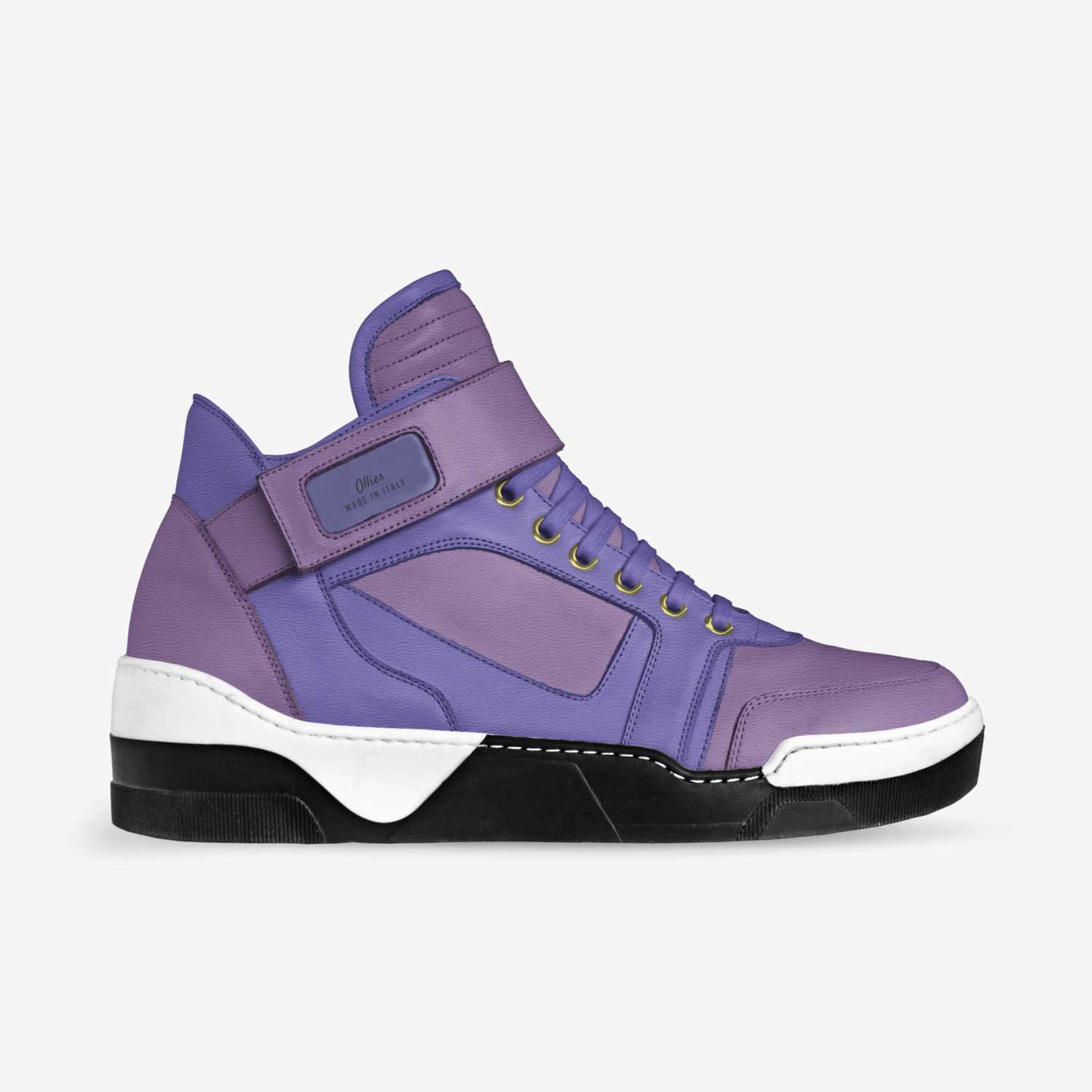 Ollies custom made in Italy shoes by Josh Walker | Side view