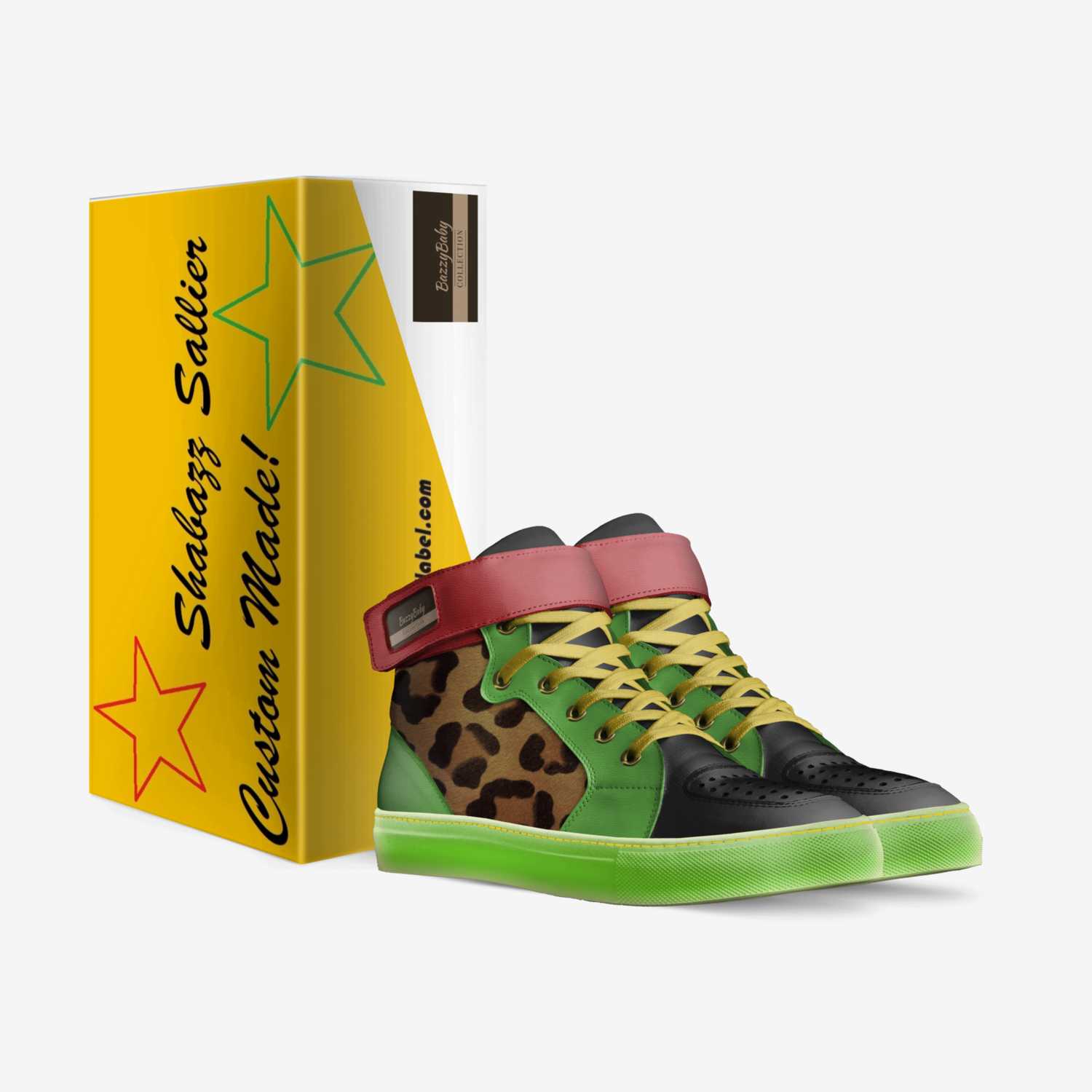 BazzyBaby custom made in Italy shoes by Shabazz Sallier | Box view