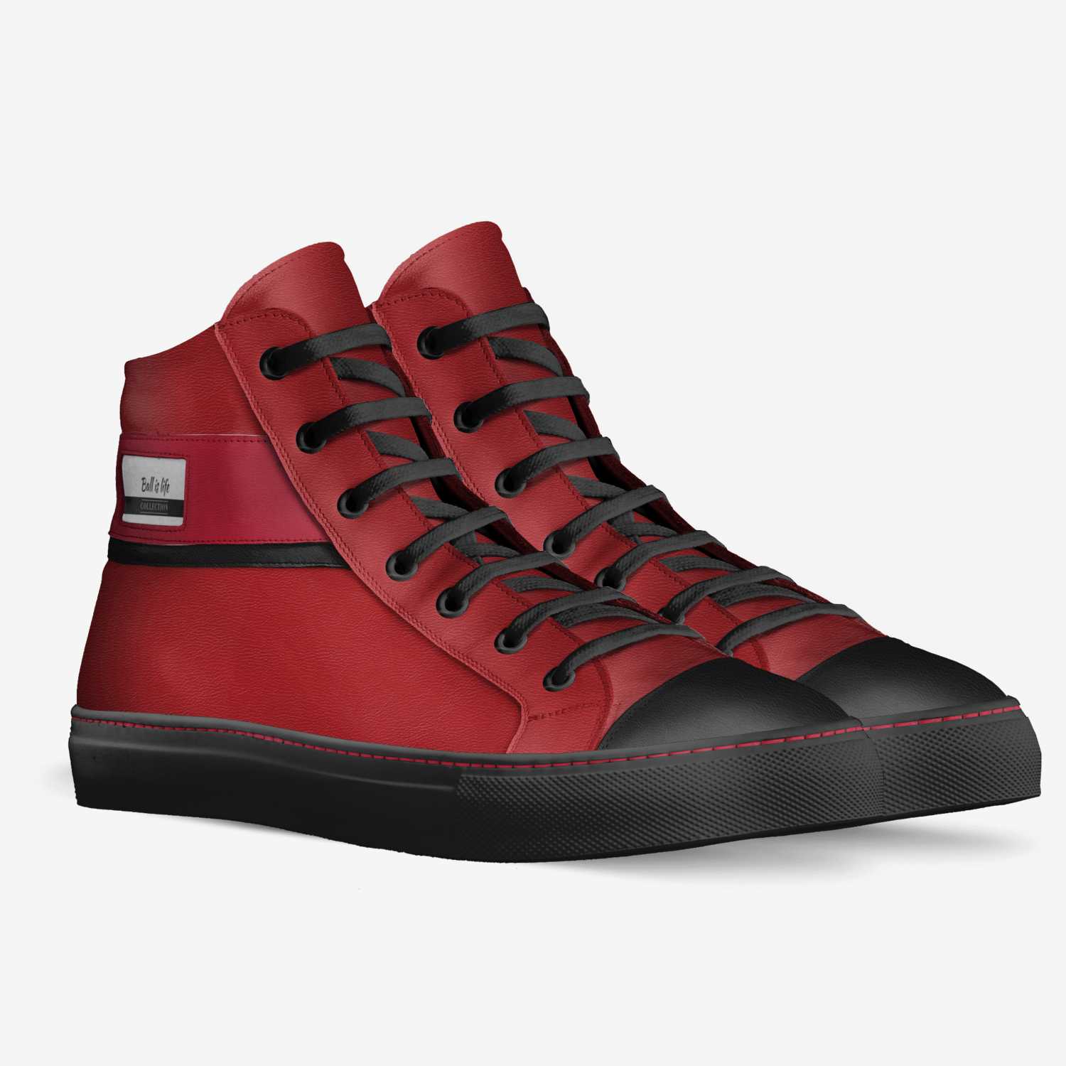 Ball is life custom made in Italy shoes by Matthew Alan Hogan | Double view