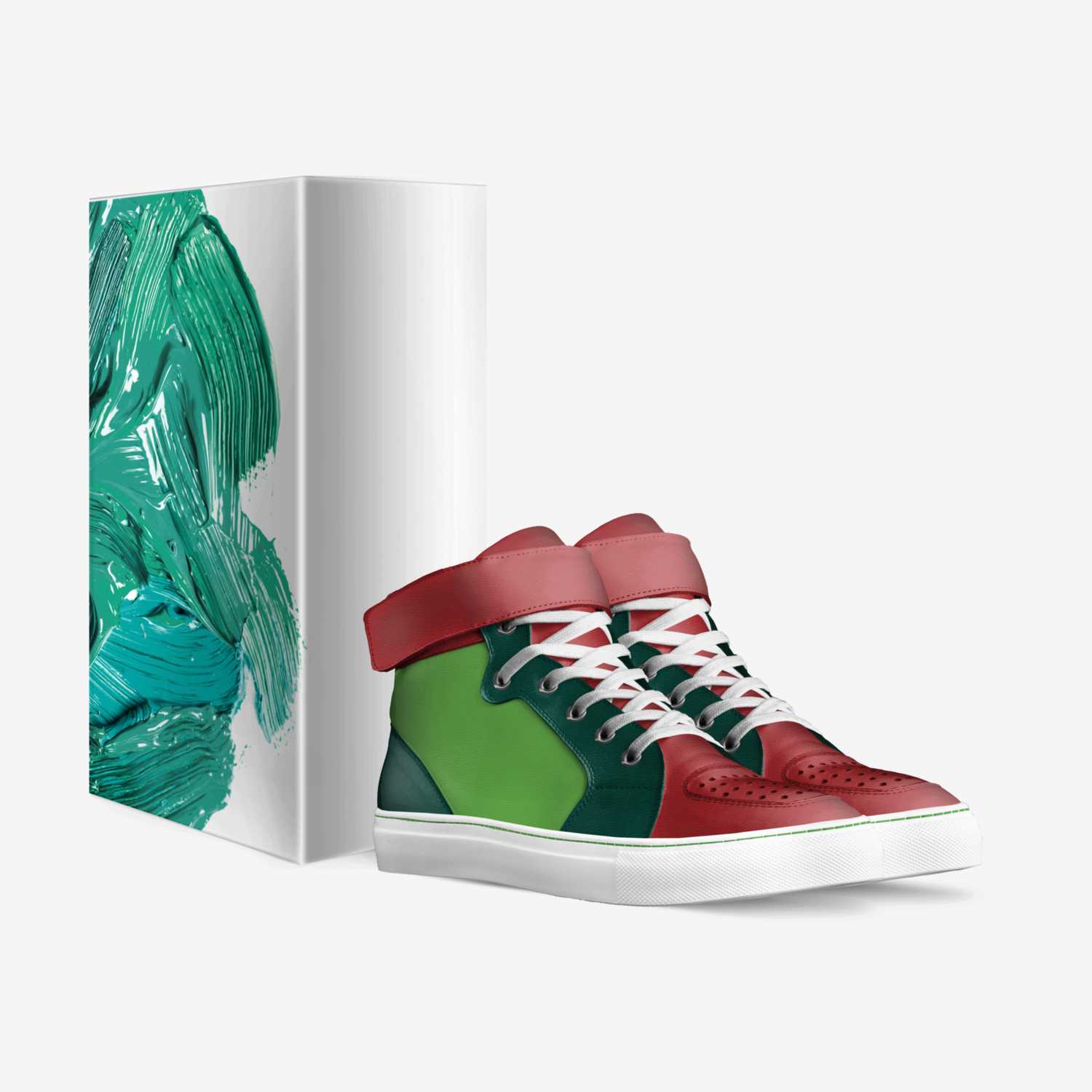mtndew custom made in Italy shoes by Patrick Smith | Box view