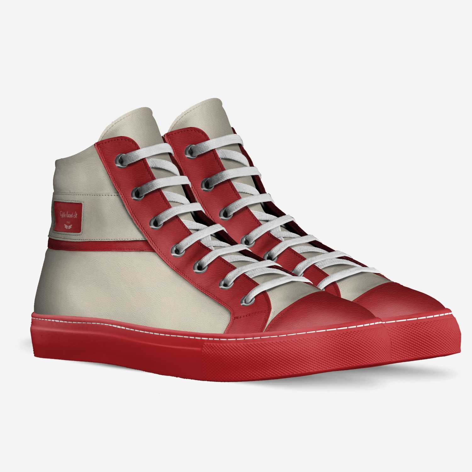 We laced It custom made in Italy shoes by Javon | Double view