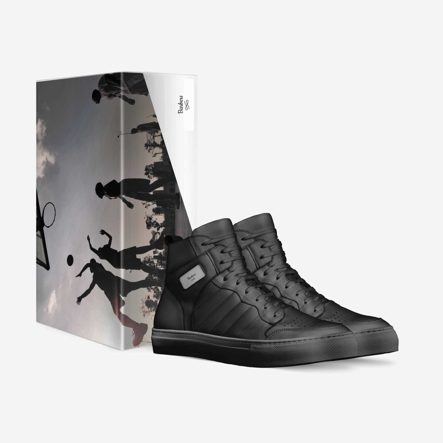 Barbers custom made in Italy shoes by Matthew | Box view