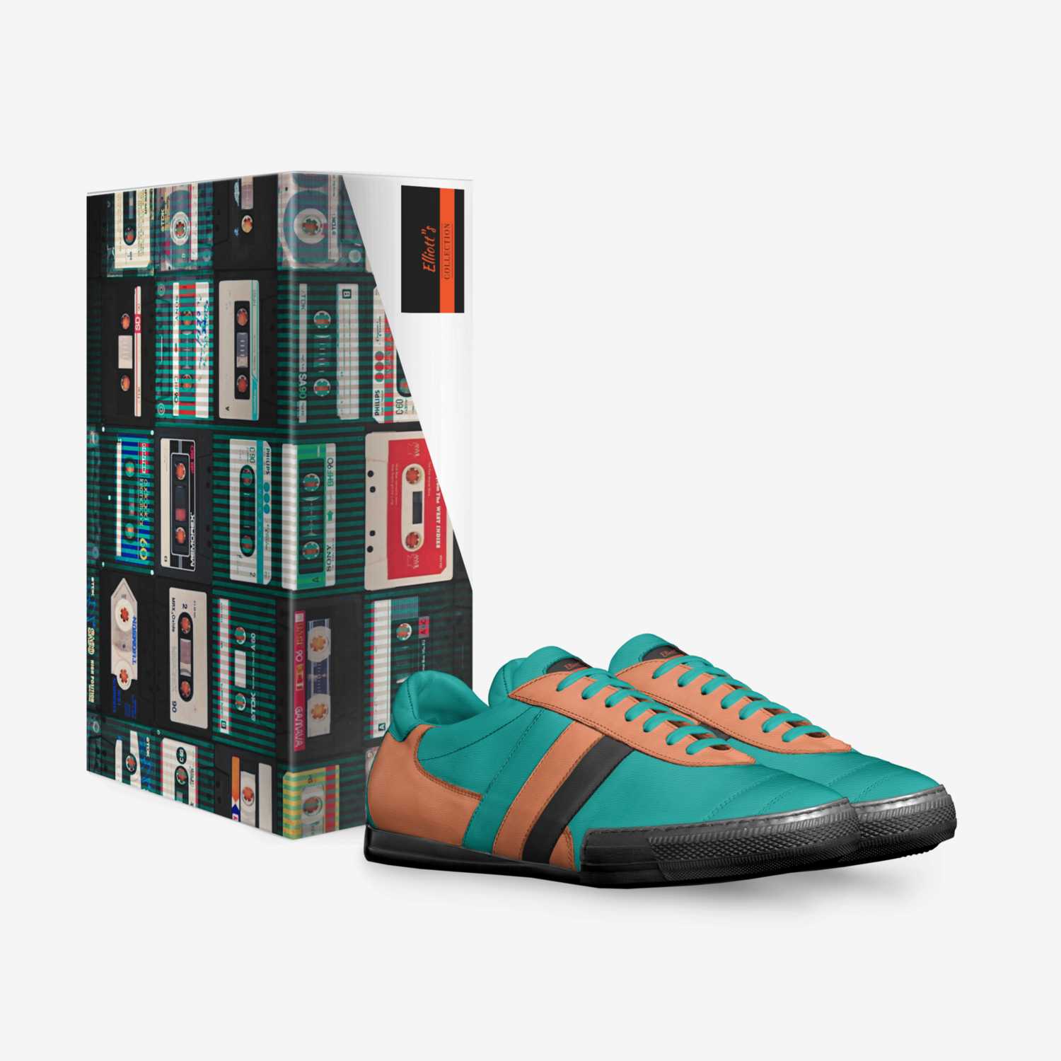 Elliott"s custom made in Italy shoes by Elliott Miller Sr | Box view