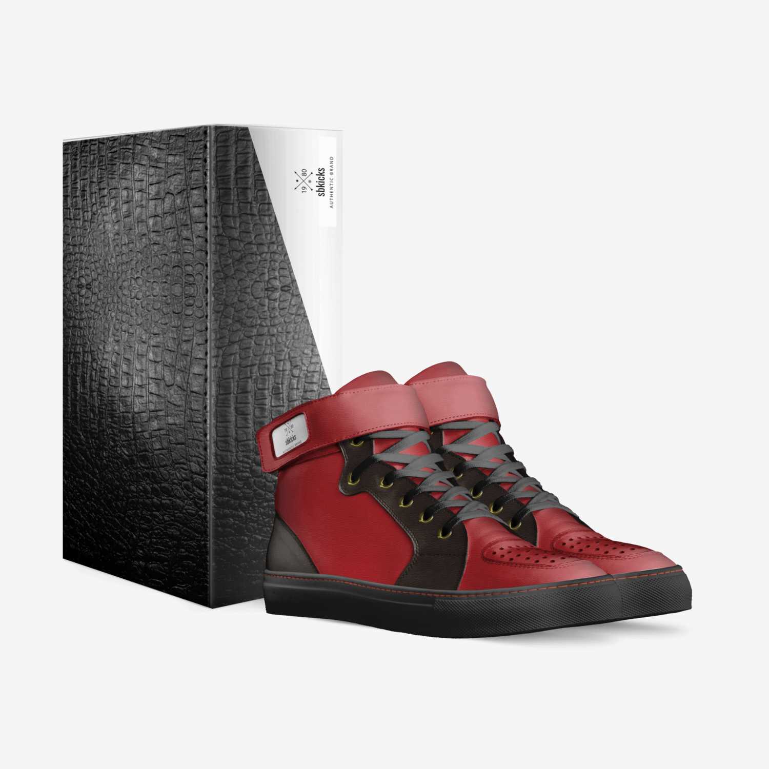 sbkicks custom made in Italy shoes by Shontae Borg | Box view