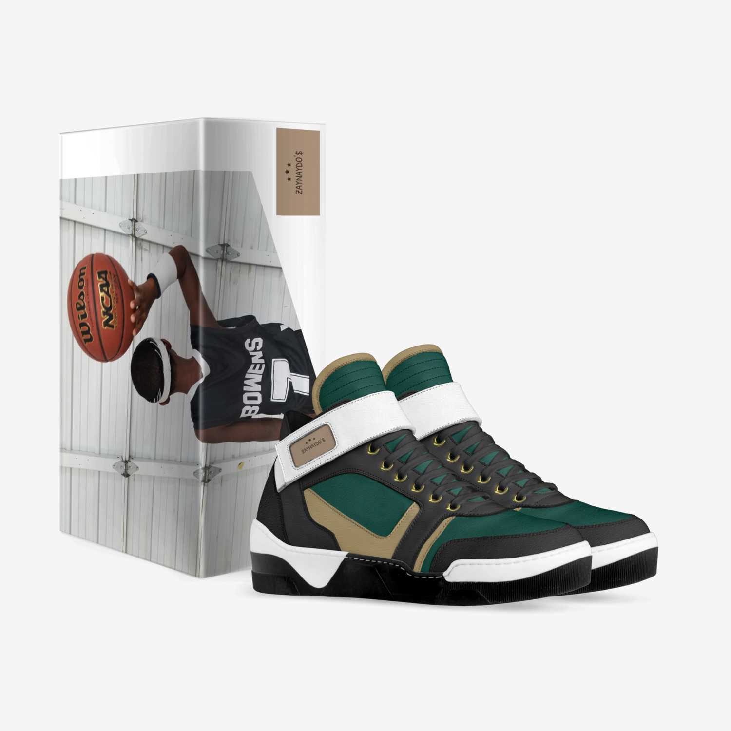 Zaynaydo'$ custom made in Italy shoes by Darren Bowens | Box view