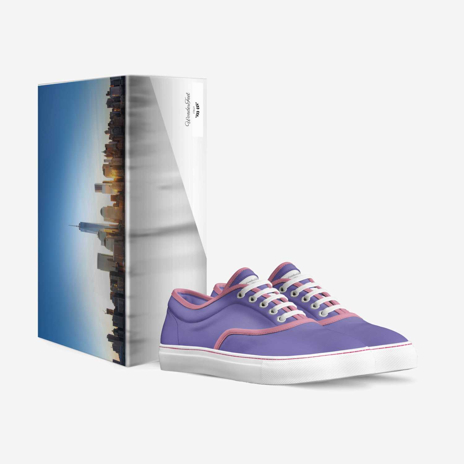WonderFeet custom made in Italy shoes by Makayla | Box view
