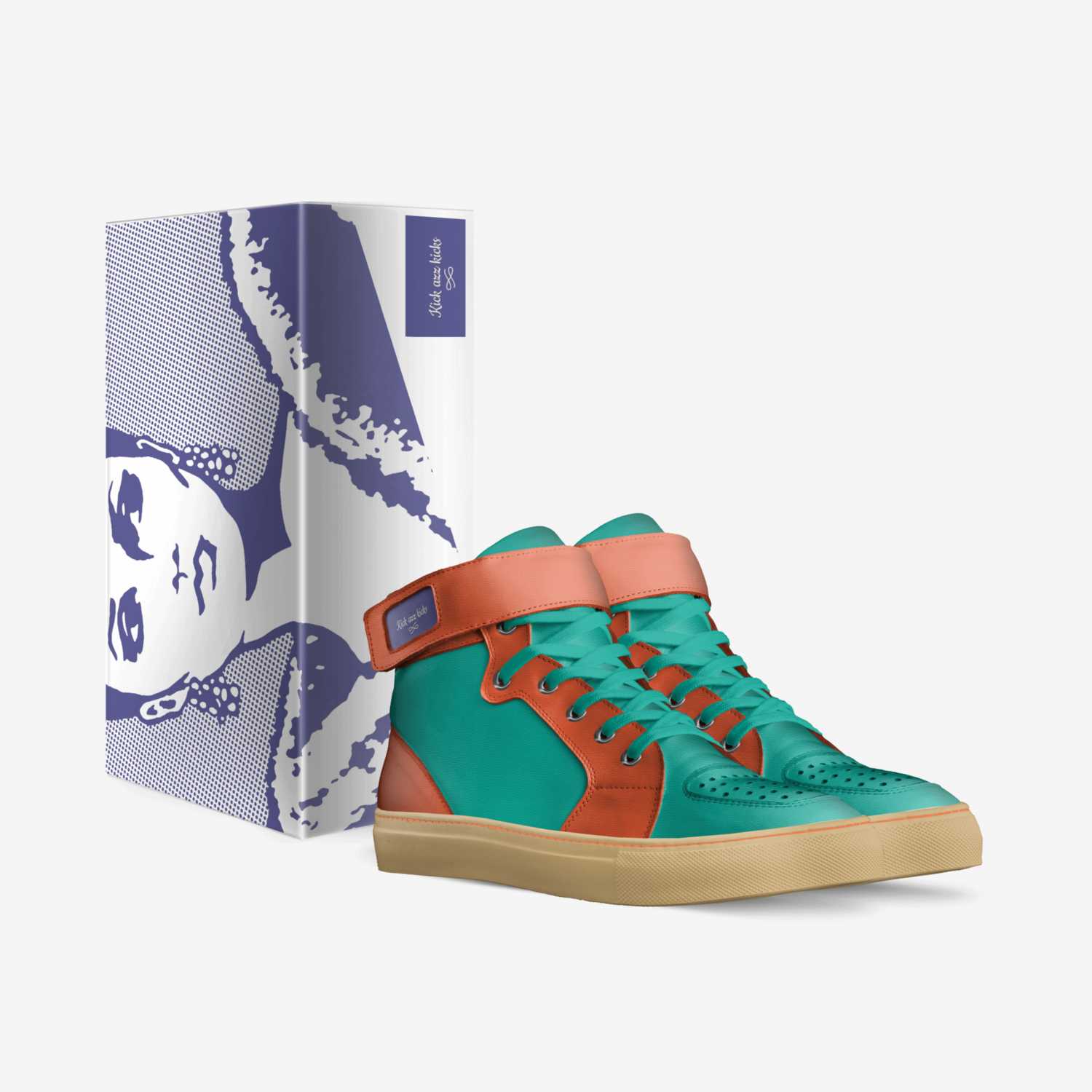 Kick azz kicks custom made in Italy shoes by Keaira Wilkey | Box view