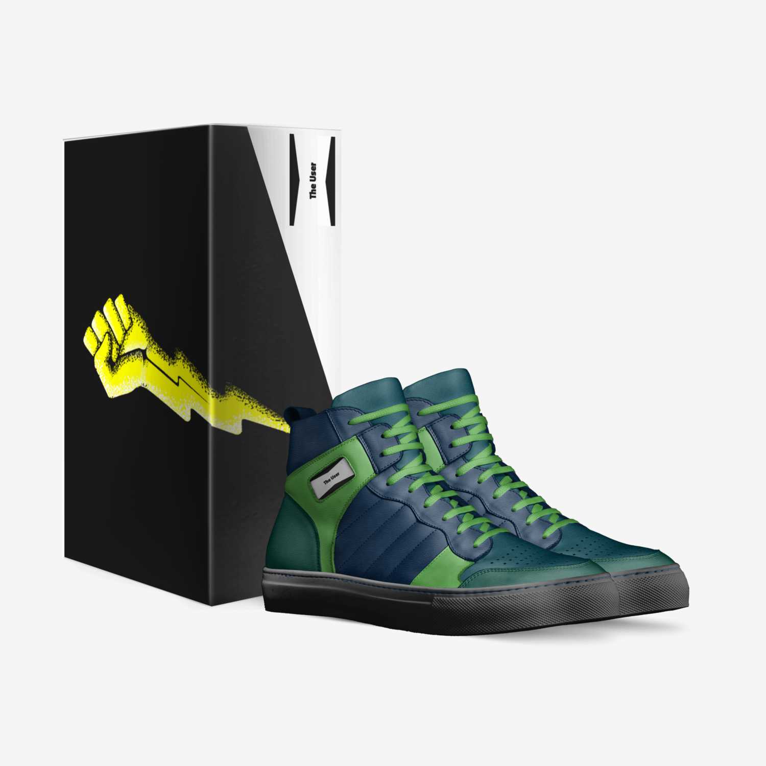 The User custom made in Italy shoes by Ethan Rusiecki | Box view