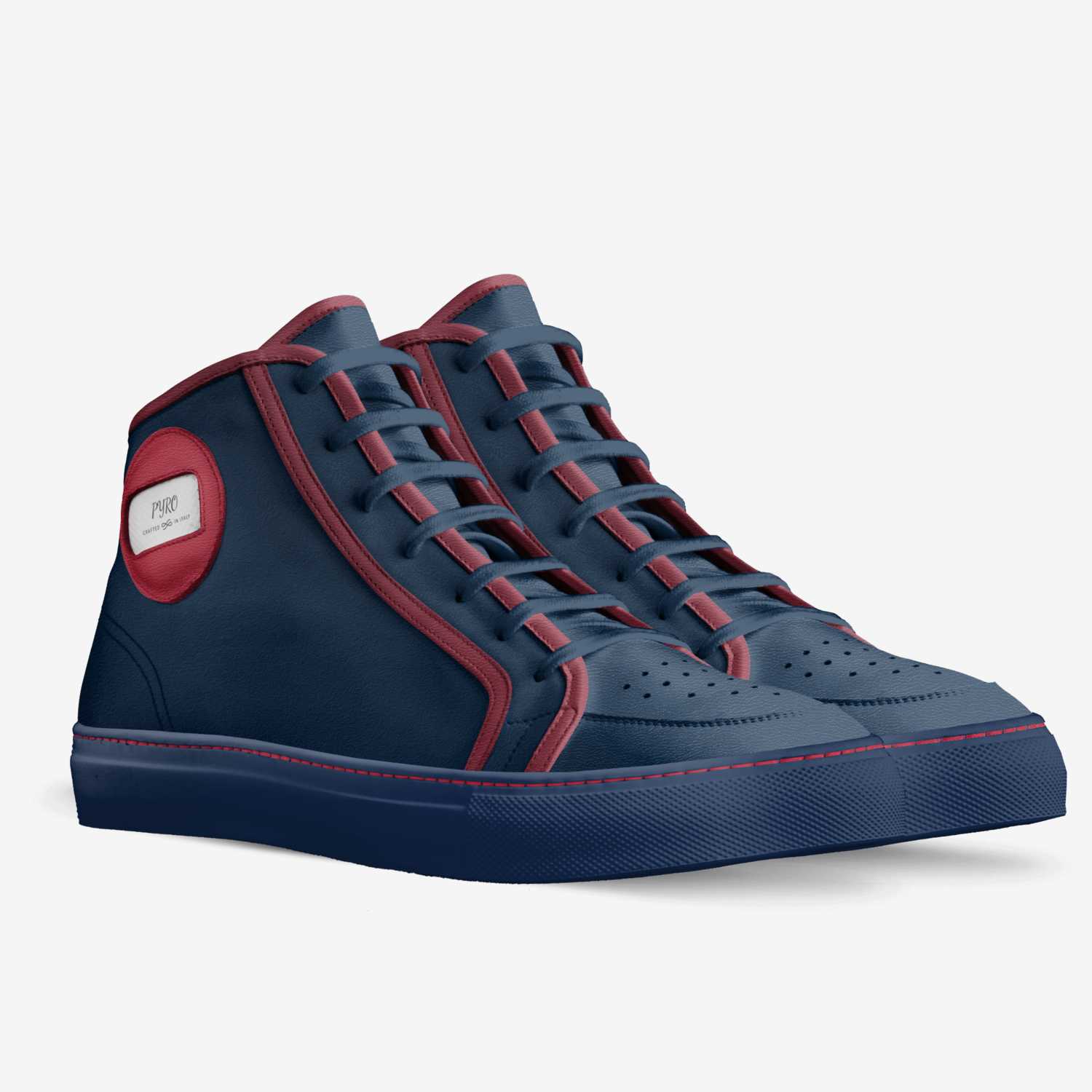 PYRO custom made in Italy shoes by Pyroapp | Double view