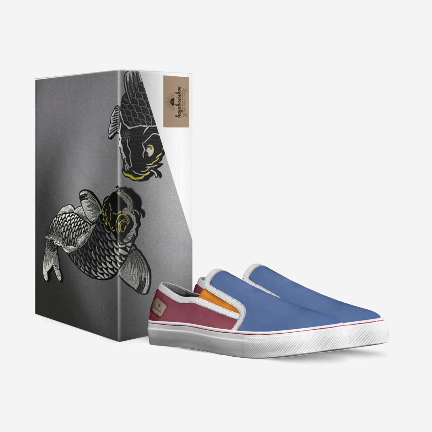 hayabusishoe custom made in Italy shoes by Laoren Silfamareta | Box view
