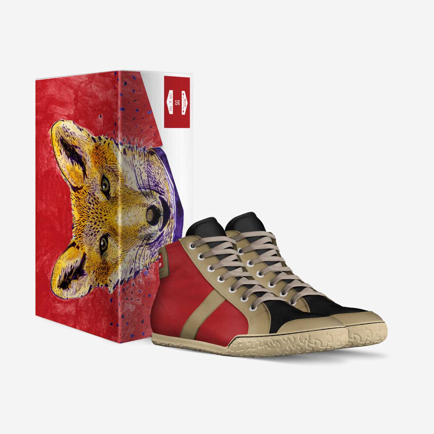 SG custom made in Italy shoes by Joshua Jordan | Box view