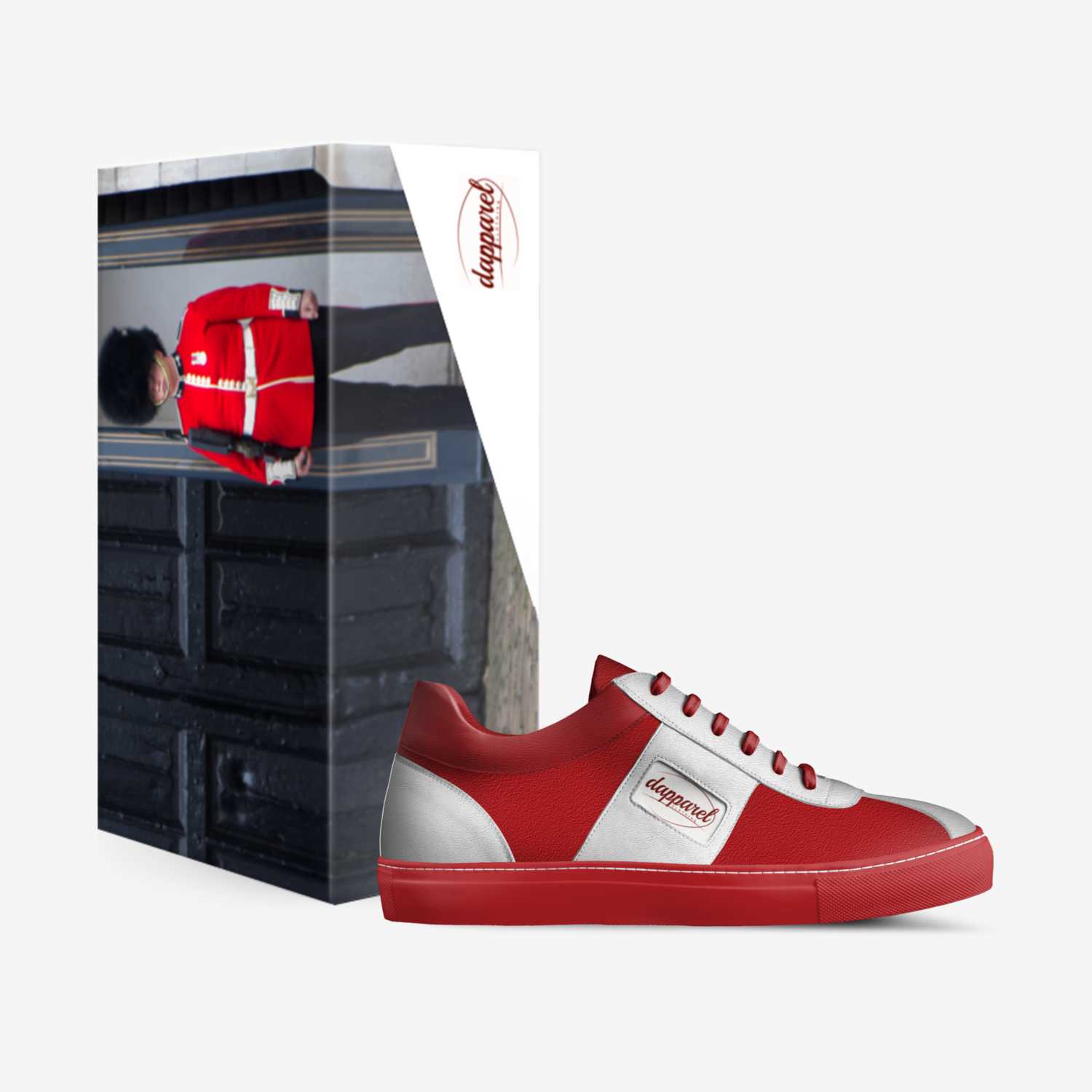 Dapparel custom made in Italy shoes by Fahad Mughal | Box view