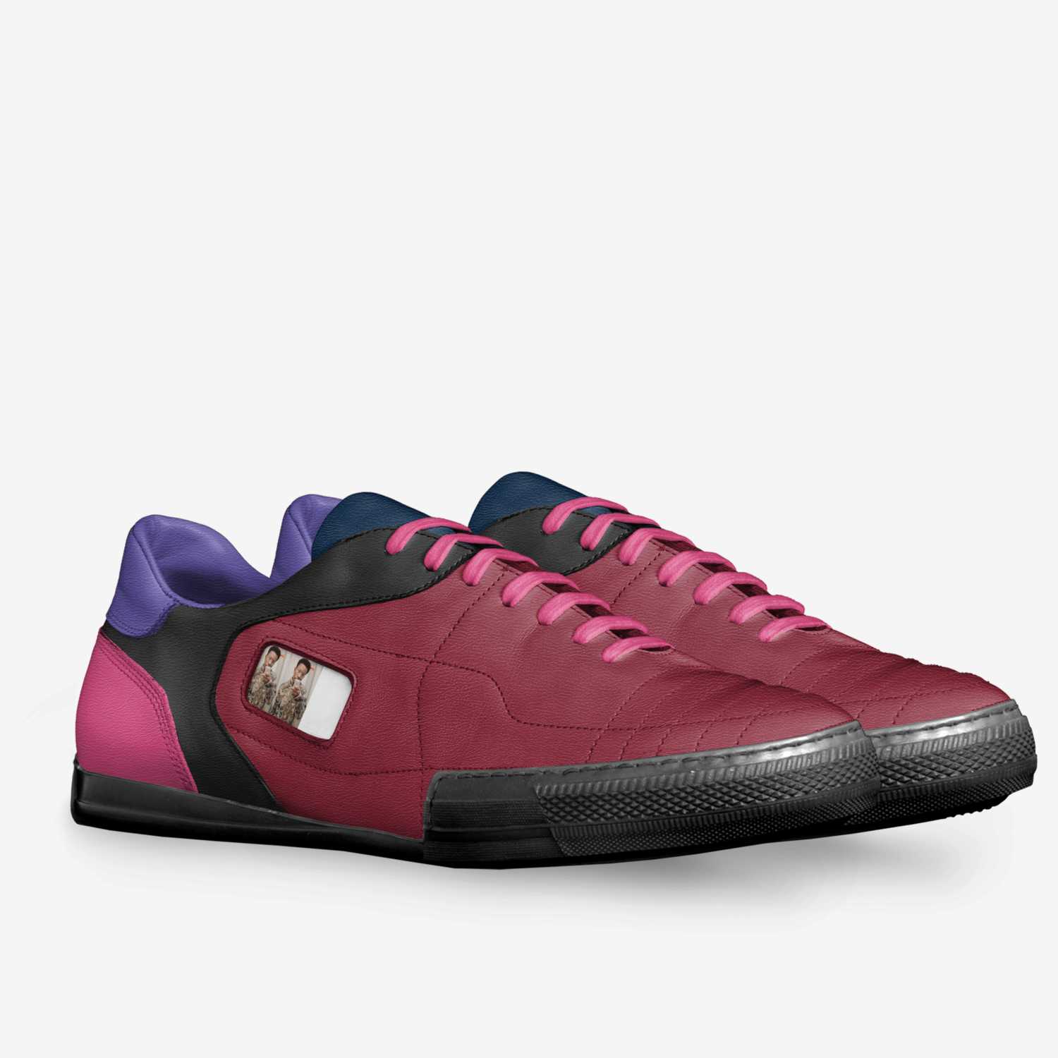 Nba Nod custom made in Italy shoes by Nyghel | Double view