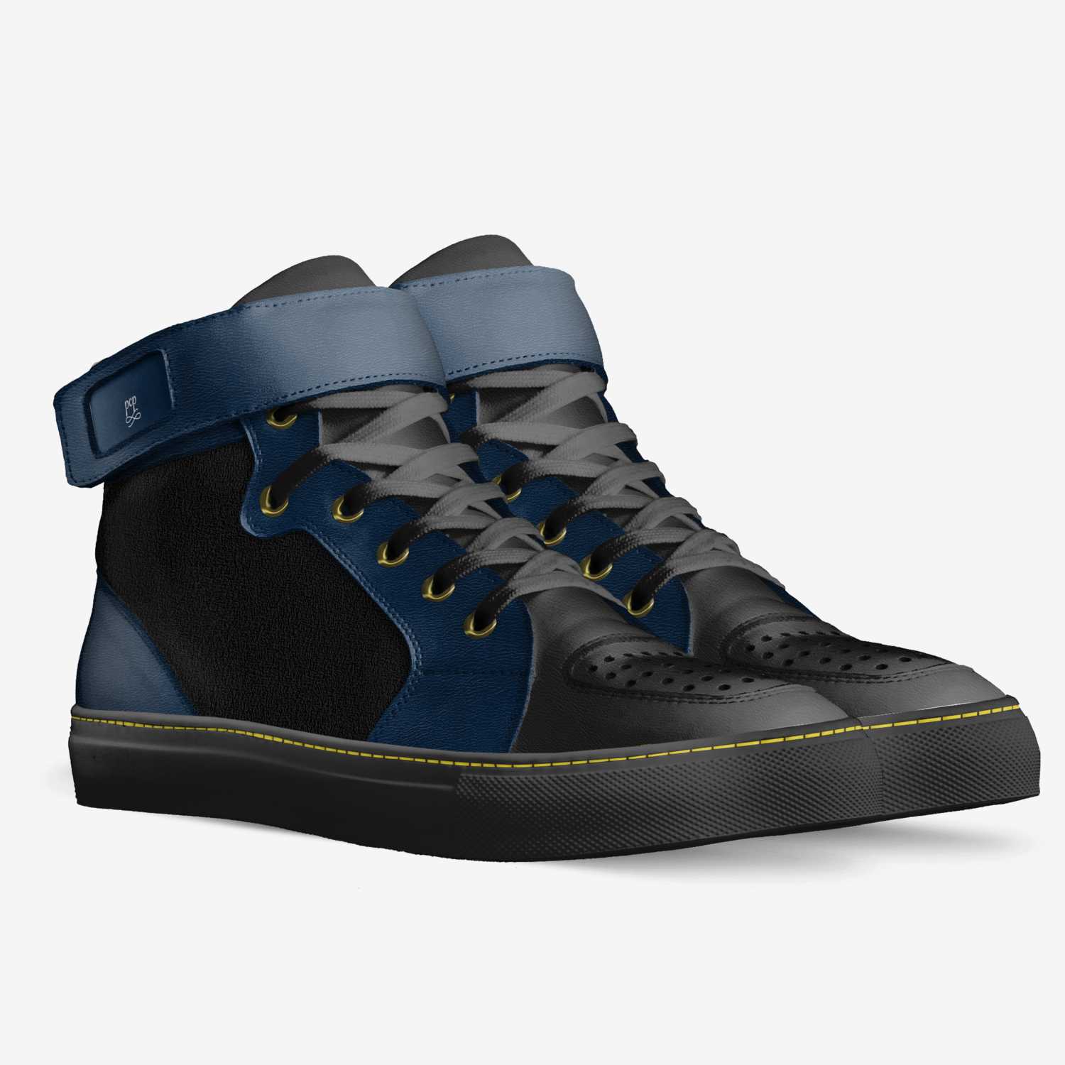 pcp custom made in Italy shoes by Caden Dudley | Double view