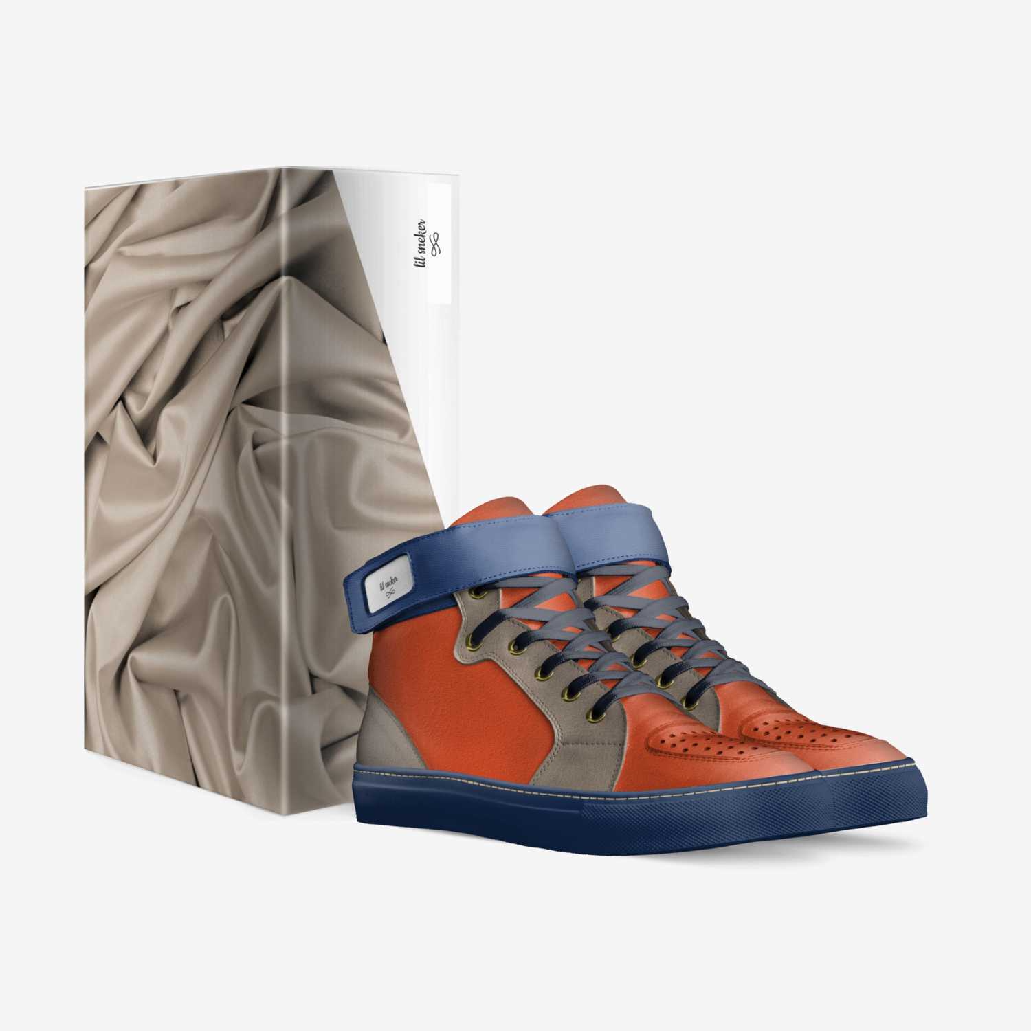 lil sneker custom made in Italy shoes by Emilio Estrada | Box view