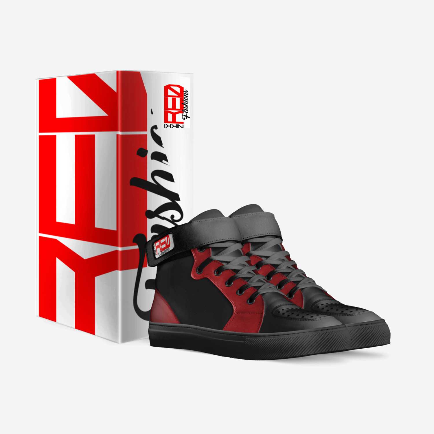 Redlinerz custom made in Italy shoes by Nikki Red | Box view
