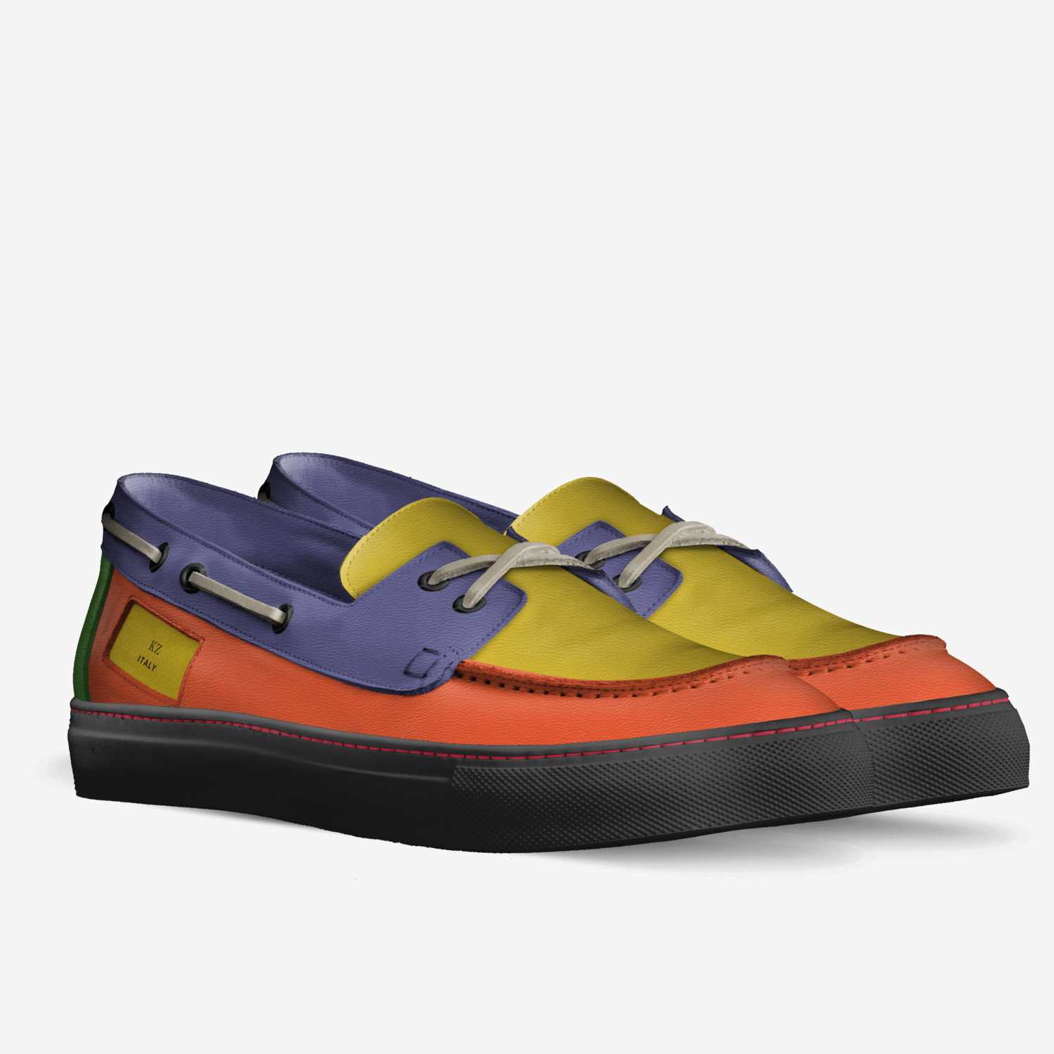 KZ custom made in Italy shoes by Brian Wulzer | Double view