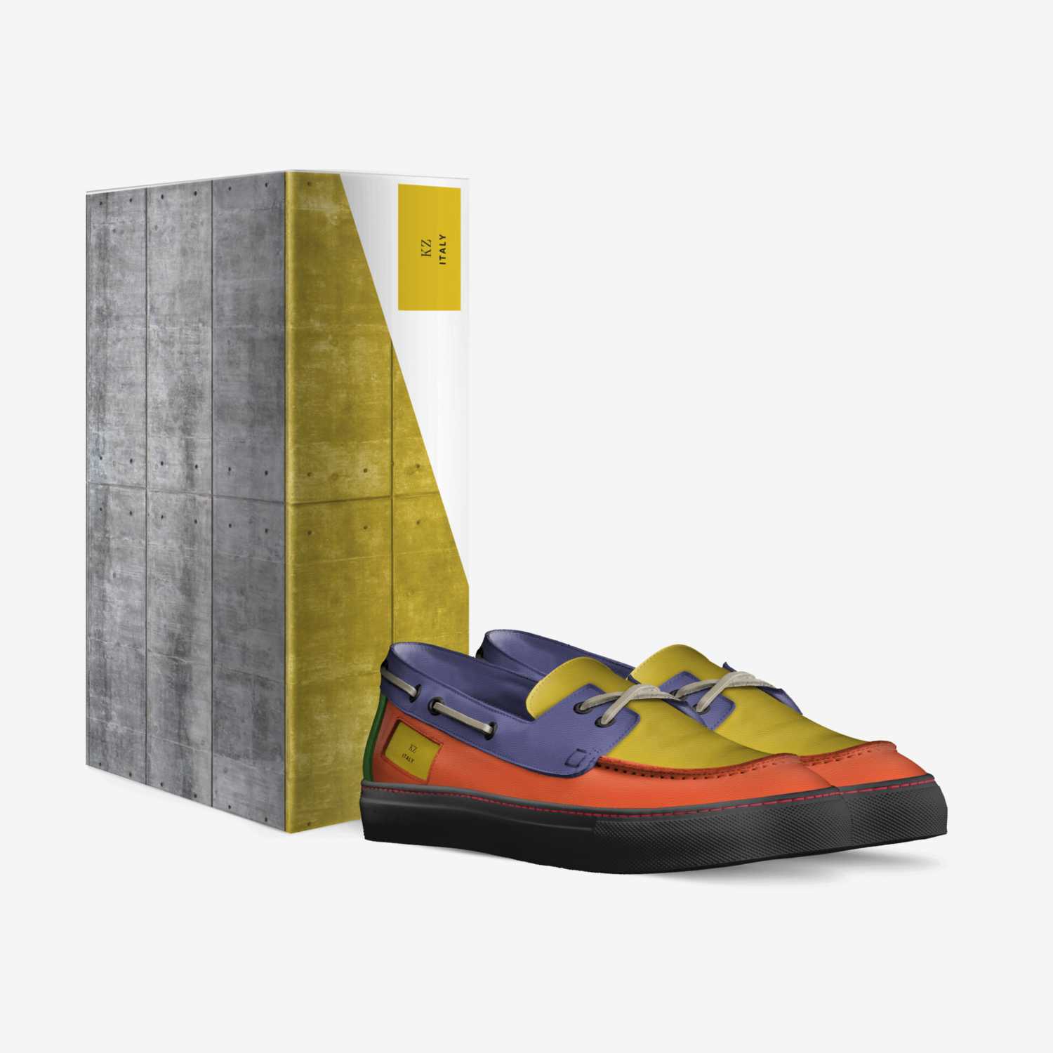 KZ custom made in Italy shoes by Brian Wulzer | Box view