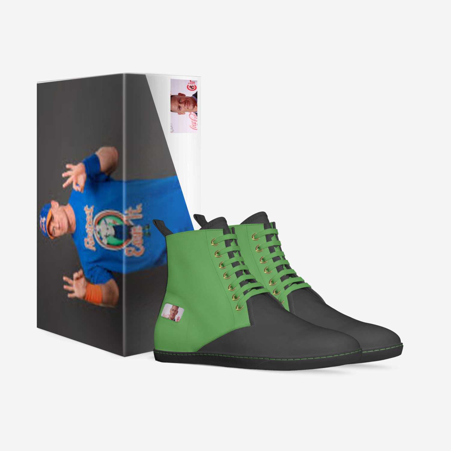 John Cenas custom made in Italy shoes by Alex Perez | Box view