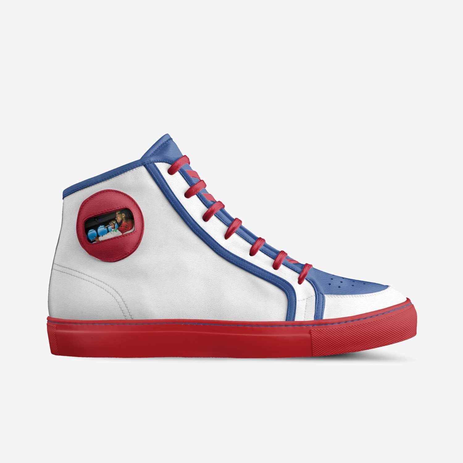 Dynamite Tha Don custom made in Italy shoes by Carlos Bankston-merriweather | Side view