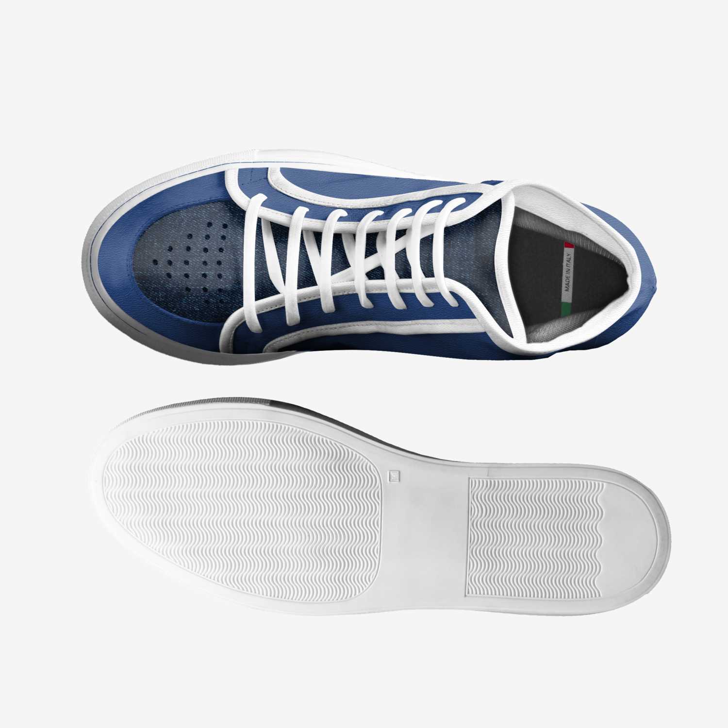 vics LE custom made in Italy shoes by Brayden Murphy | Top view
